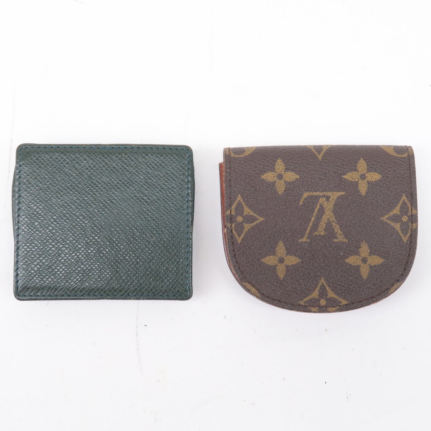 Louis Vuitton Monogram Taiga Set of 2 Coin Case M30384 M61970