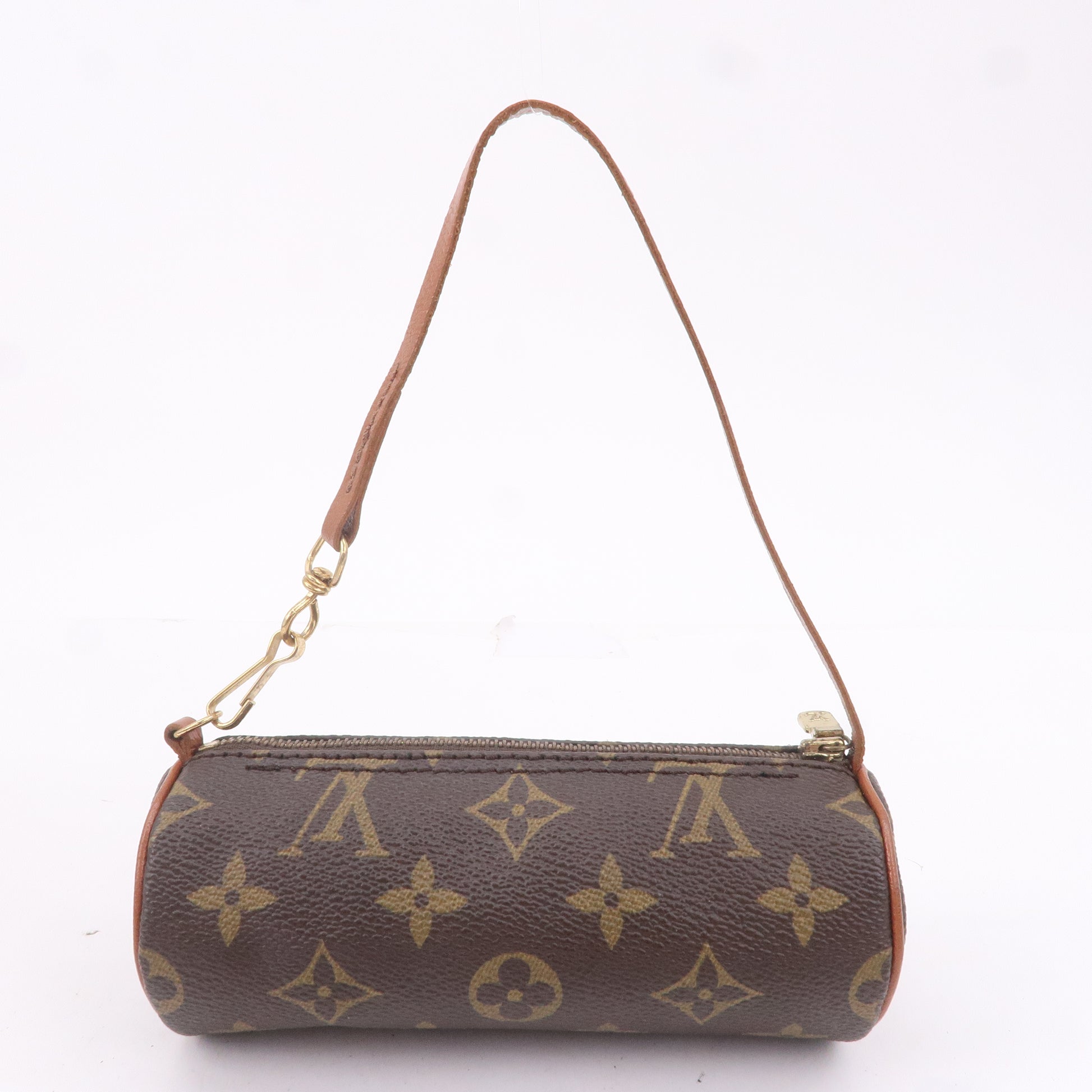 Louis Vuitton Mini Papillon Hand Bag in Brown