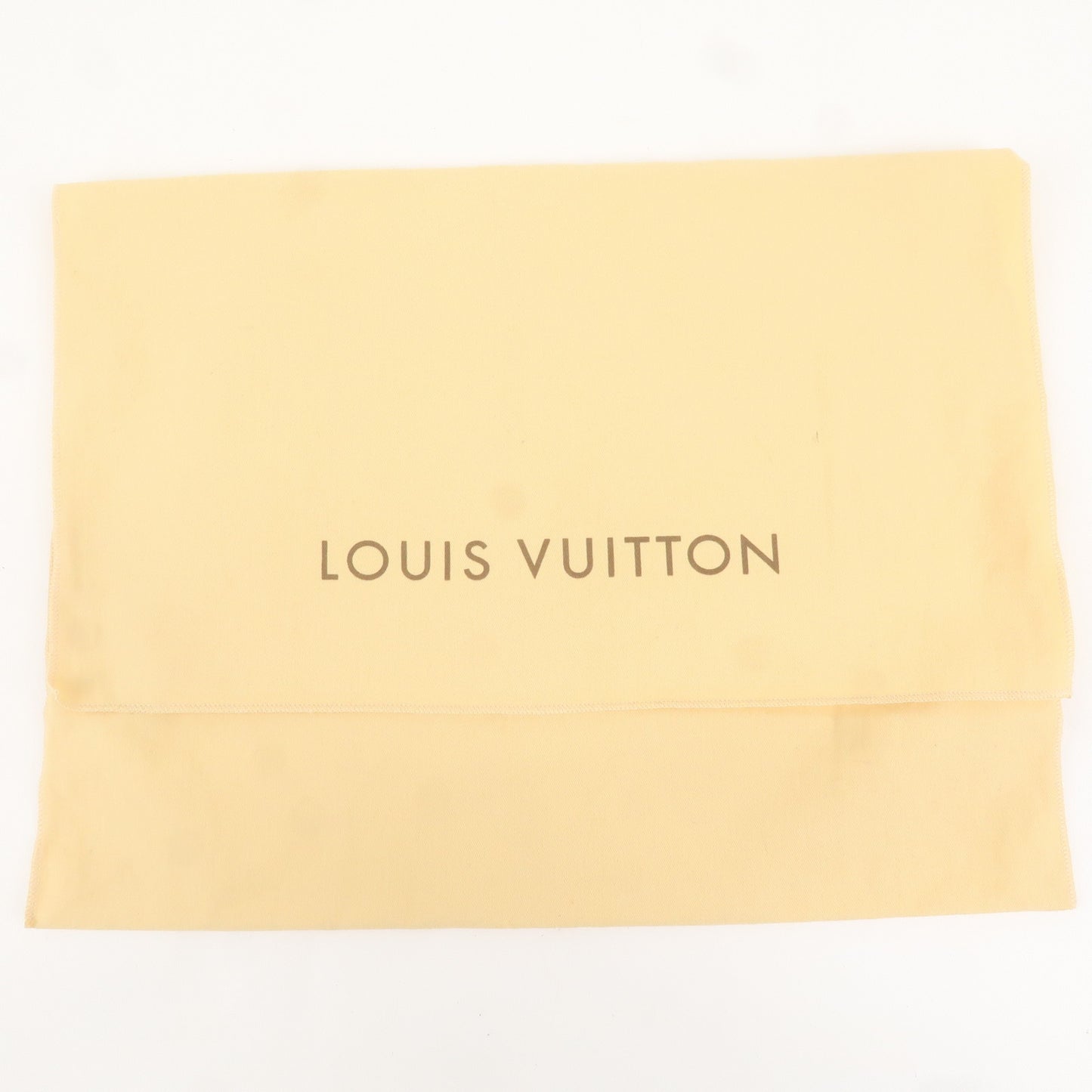 Louis Vuitton Set of 10 Dust Bag Flap Style Beige