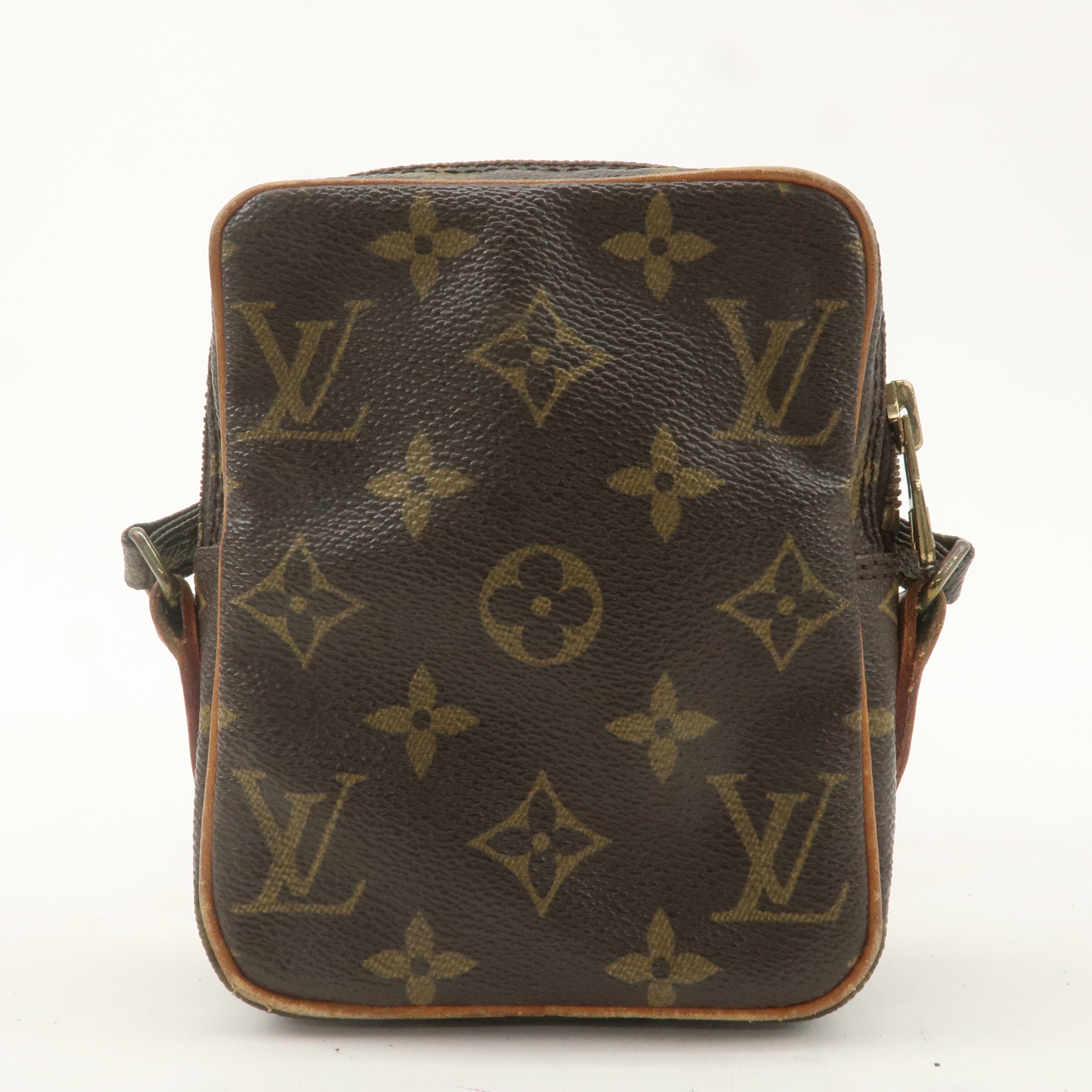 Louis Vuitton Monogram Mini Danube Shoulder Bag Brown M45268