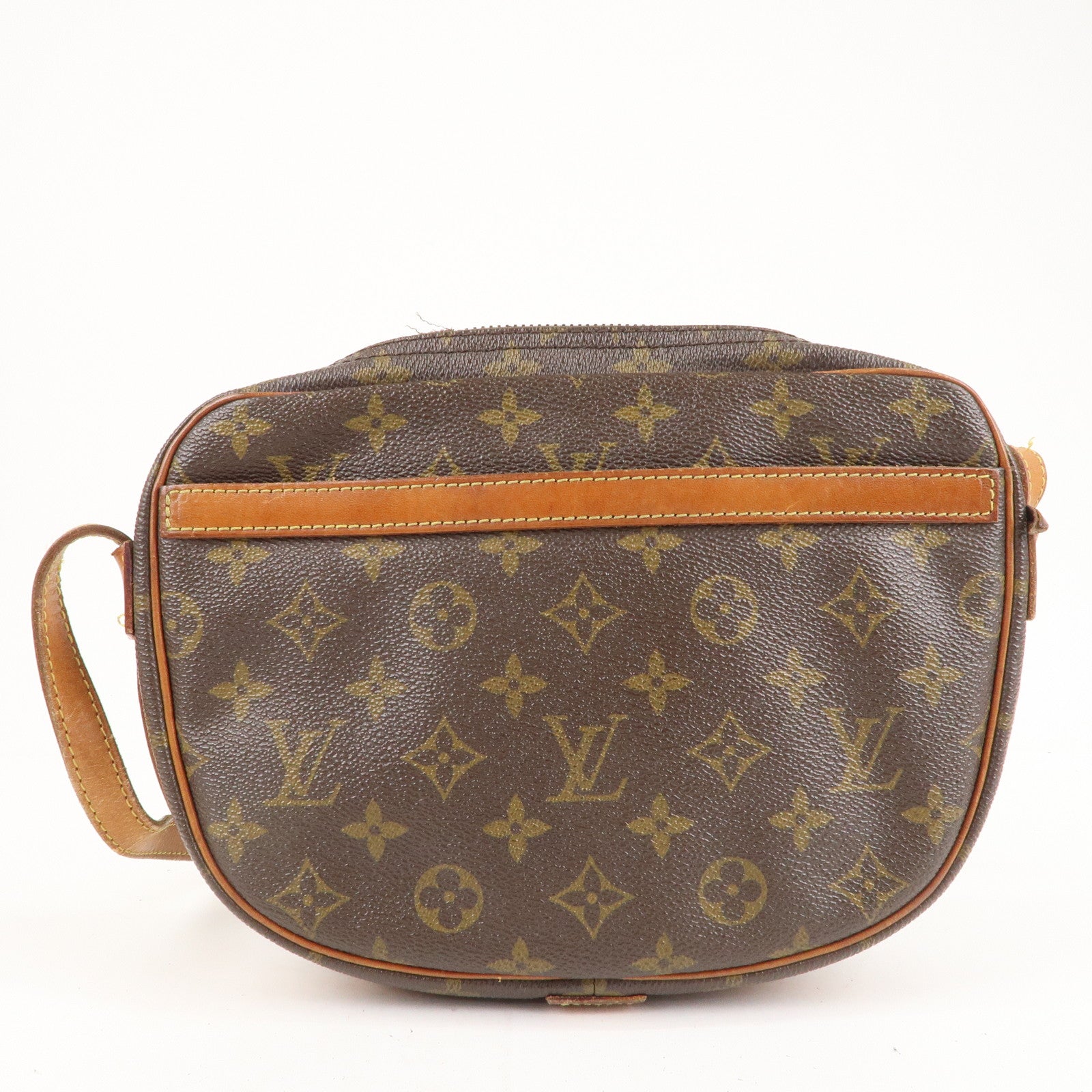 Louis Vuitton Jeune Fille M51226 Monogram Canvas Crossbody Bag Brown