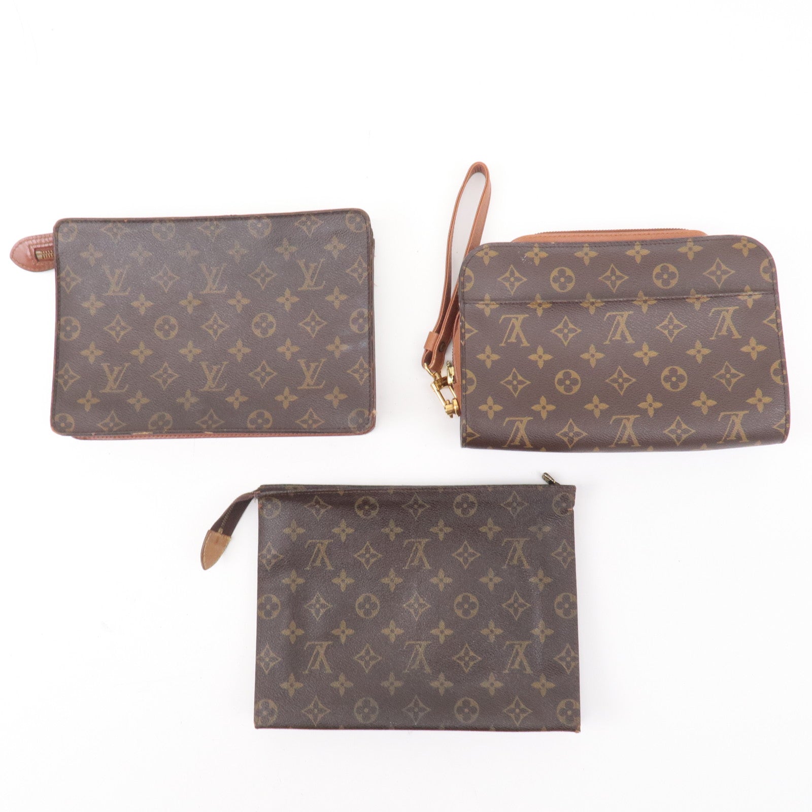 Louis Vuitton Three Pocket Handbags