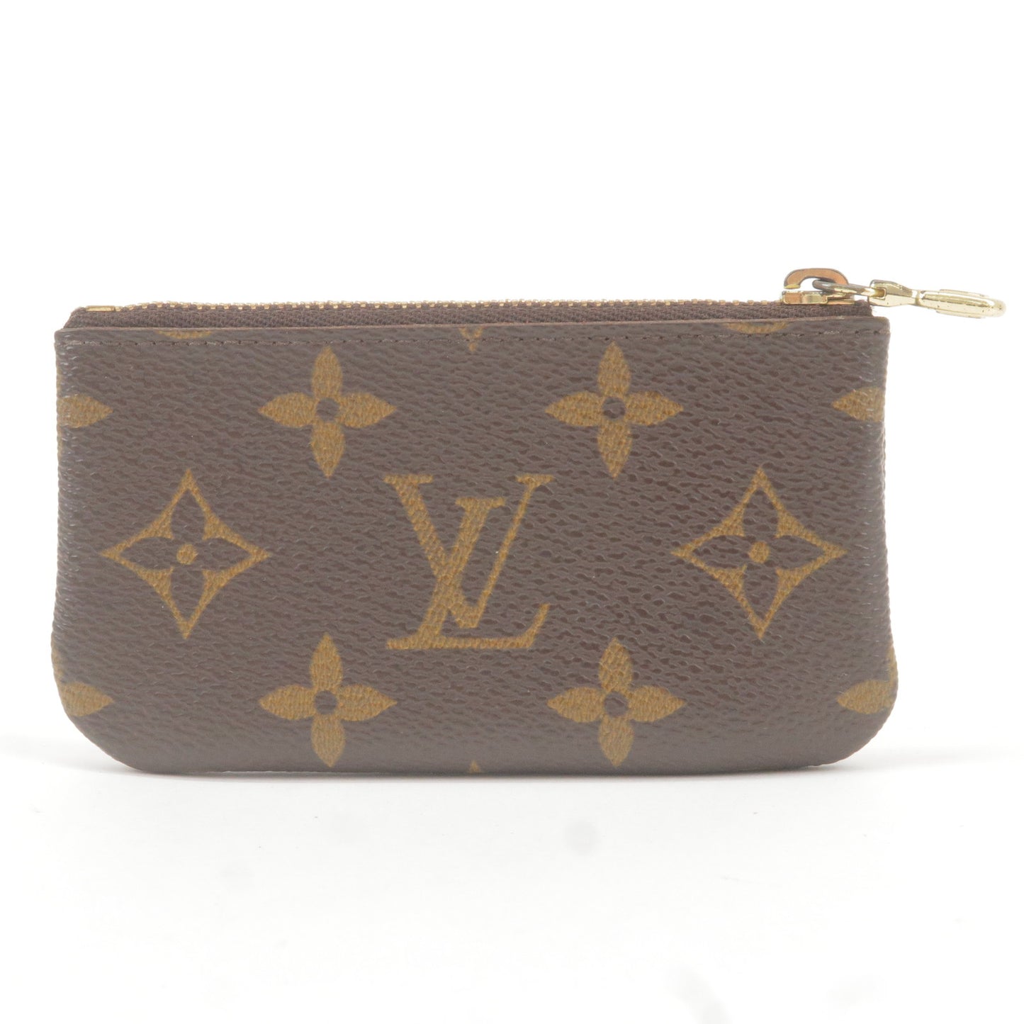 Authentic Louis Vuitton Monogram Pochette Cles Coin Case M62650 LVJ R1393T