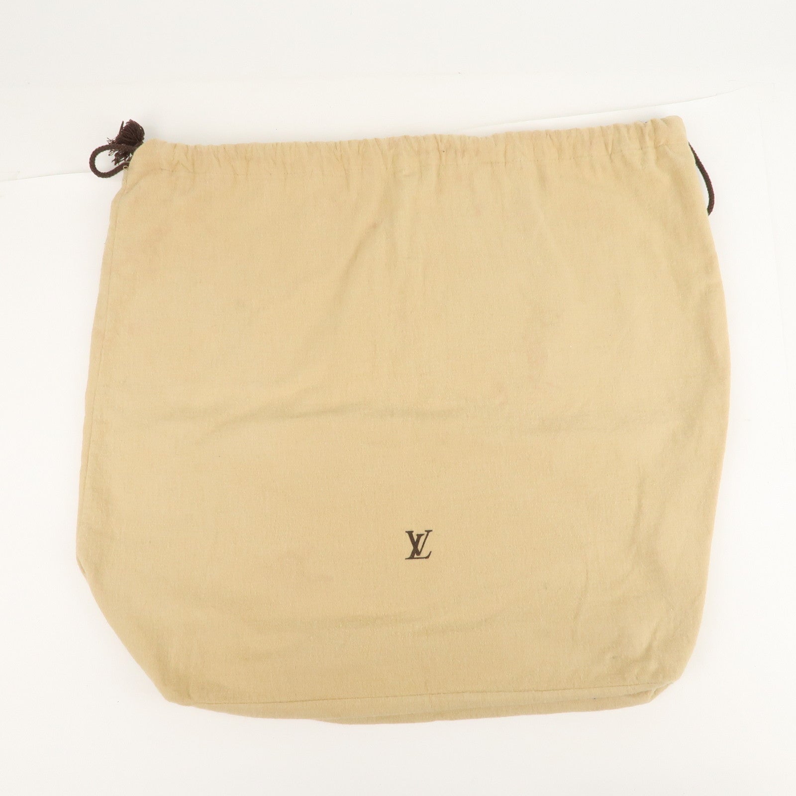 Louis-Vuitton-Set-of-10-Dust-Bag-Drew-String-Beige-Brown – dct