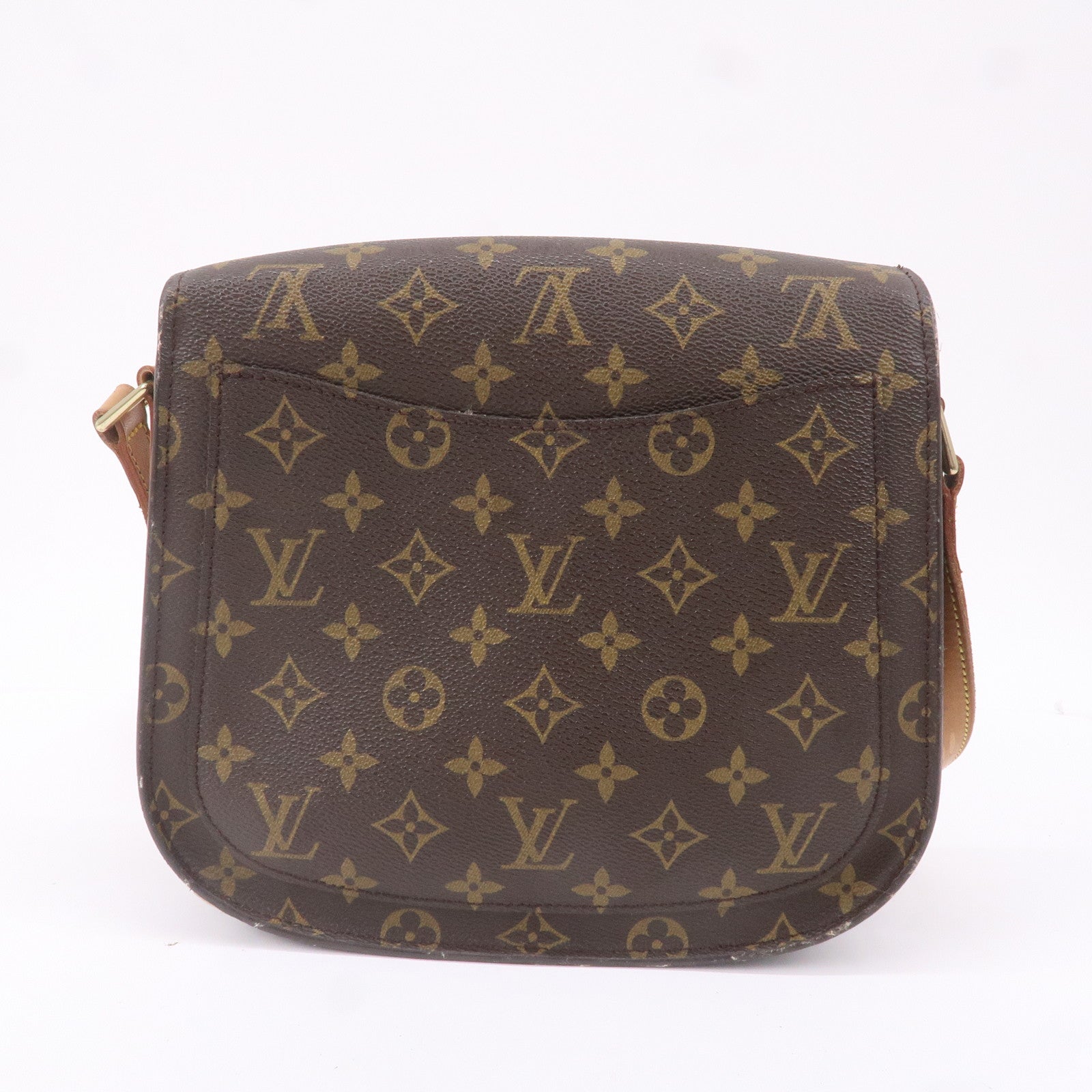 Louis Vuitton, Bags, Beautiful Louis Vuitton Monogram Saint Cloud Gm  Shoulder Bag Brown