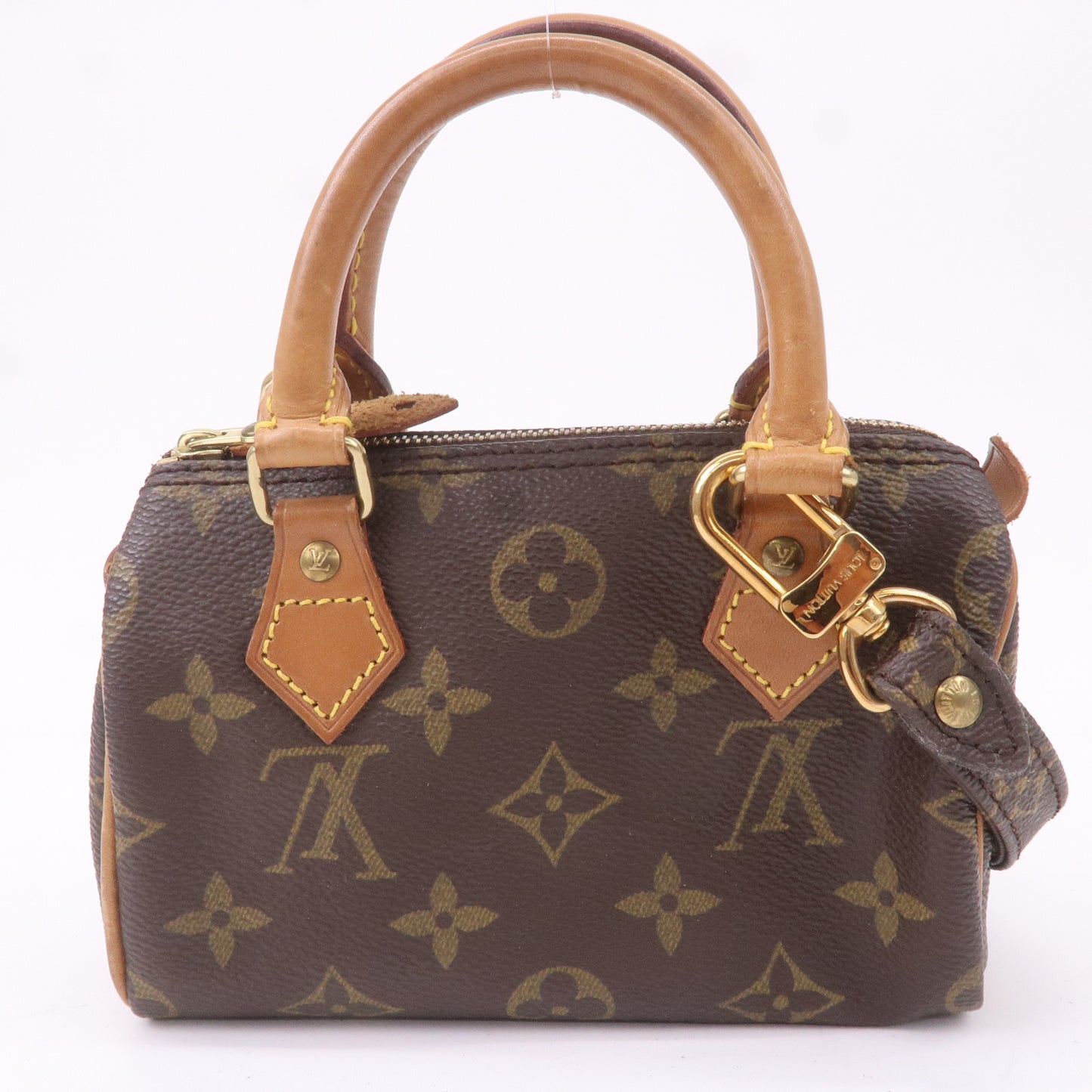 Louis Vuitton Monogram Mini Speedy & Strap M41534 J75010