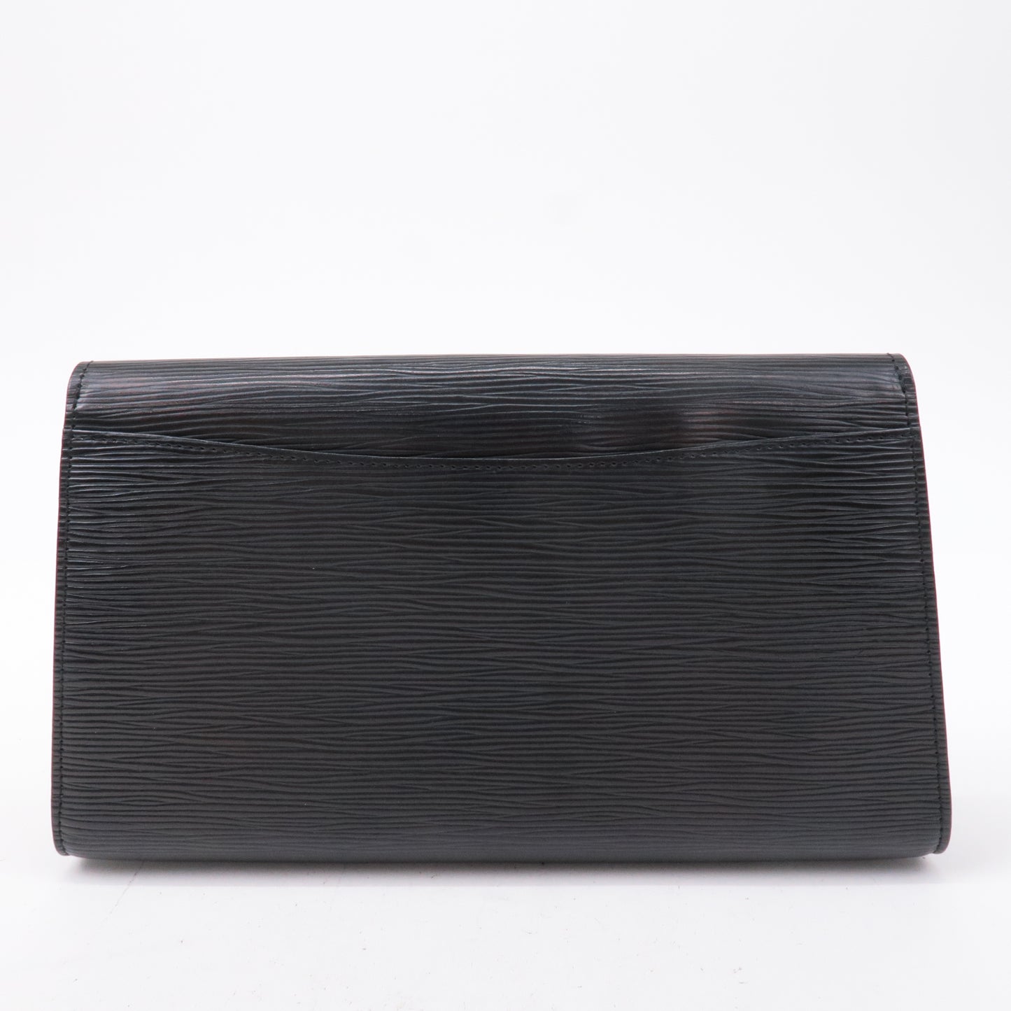 Louis Vuitton Epi Arts Deco Clutch Bag Purse Noir M52632