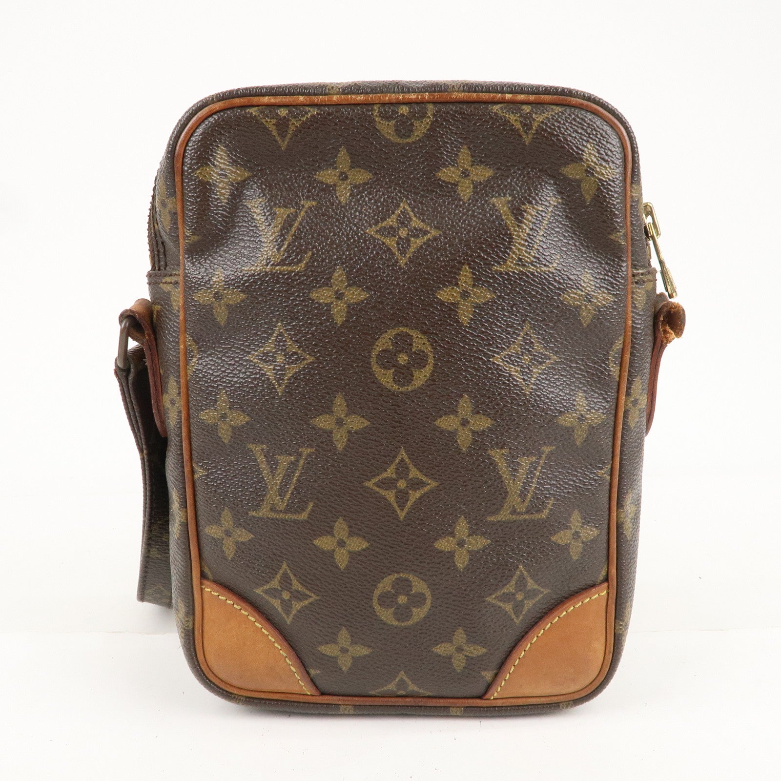 Louis Vuitton, Bags, Louis Vuitton Messenger Danube Micro Mini Strap  Brown Monogram Cross Body Bag