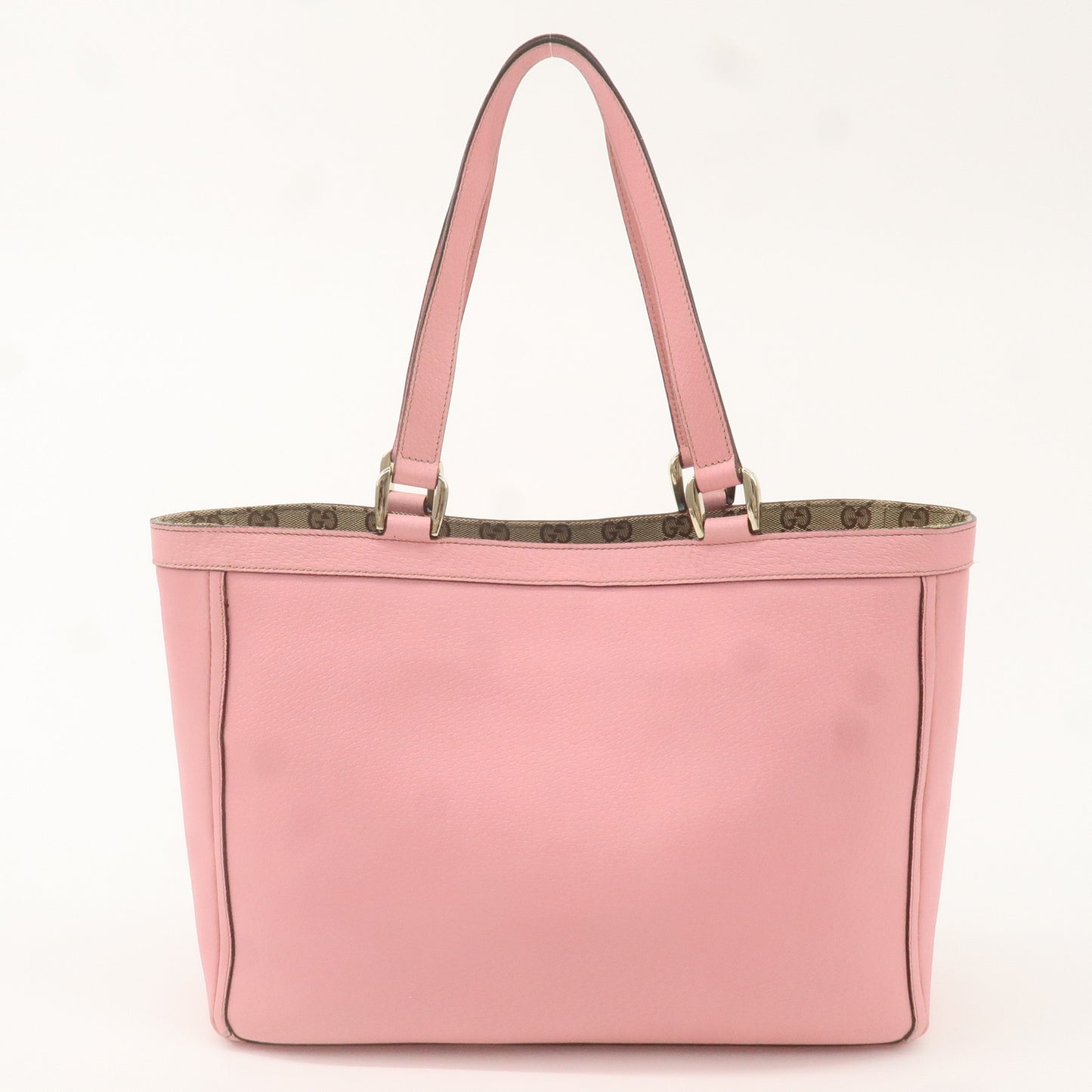 GUCCI Abbey Leather Tote Bag Hawaii Limited Pink 147651