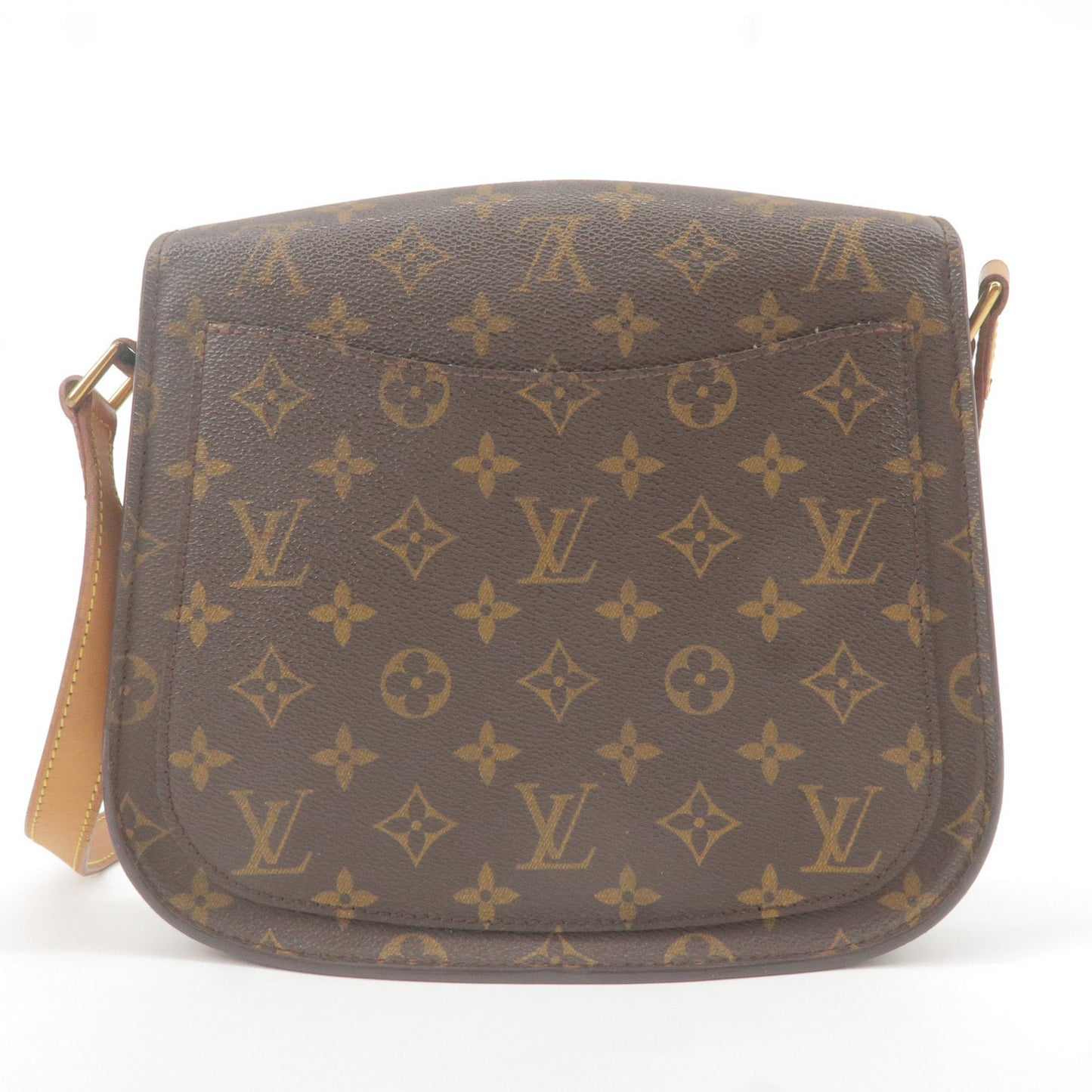 Louis Vuitton Monogram Saint Cloud GM Shoulder Bag Brown M51242