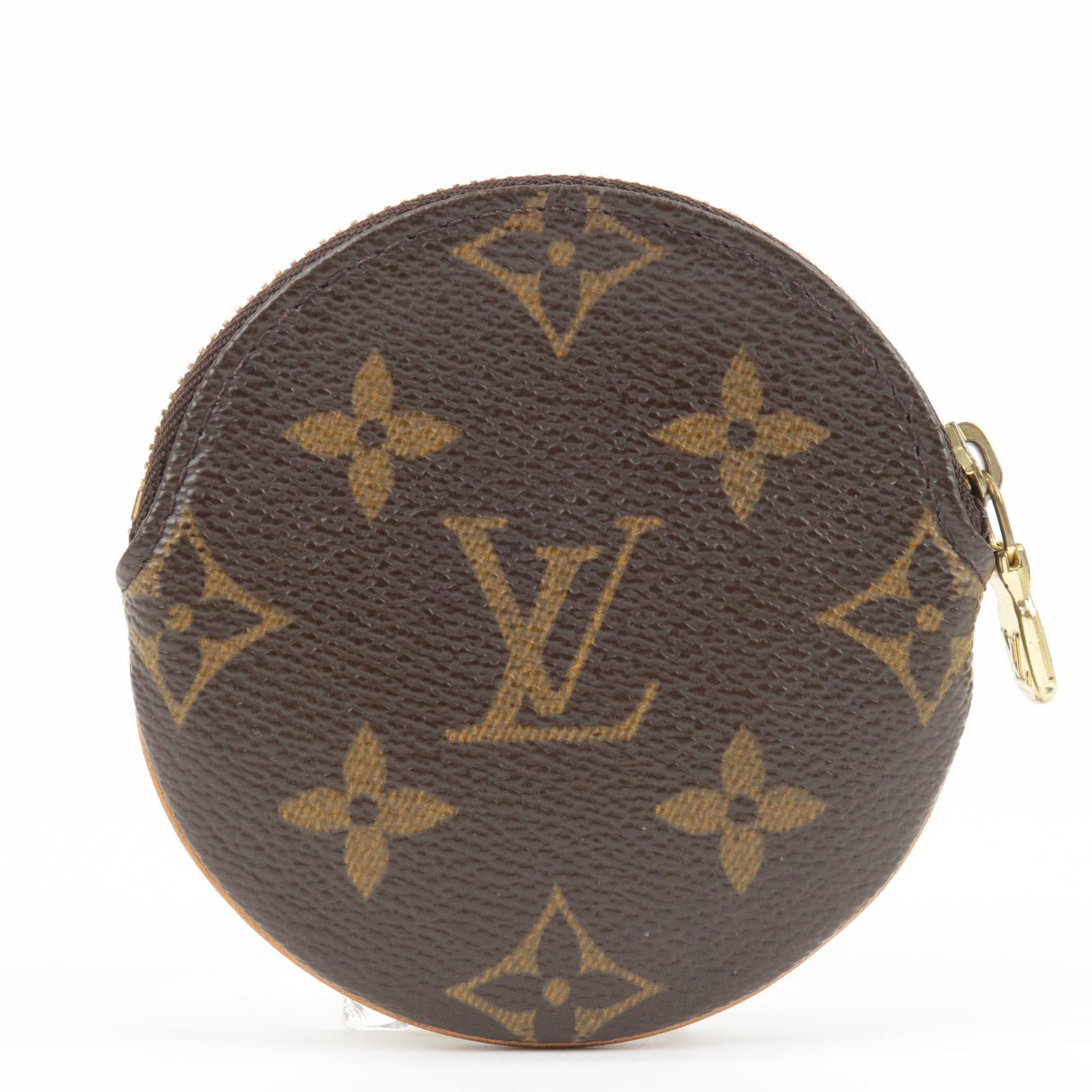 Louis Vuitton Louis Vuitton Porte Monnaie Rond Coin Case In Monogram