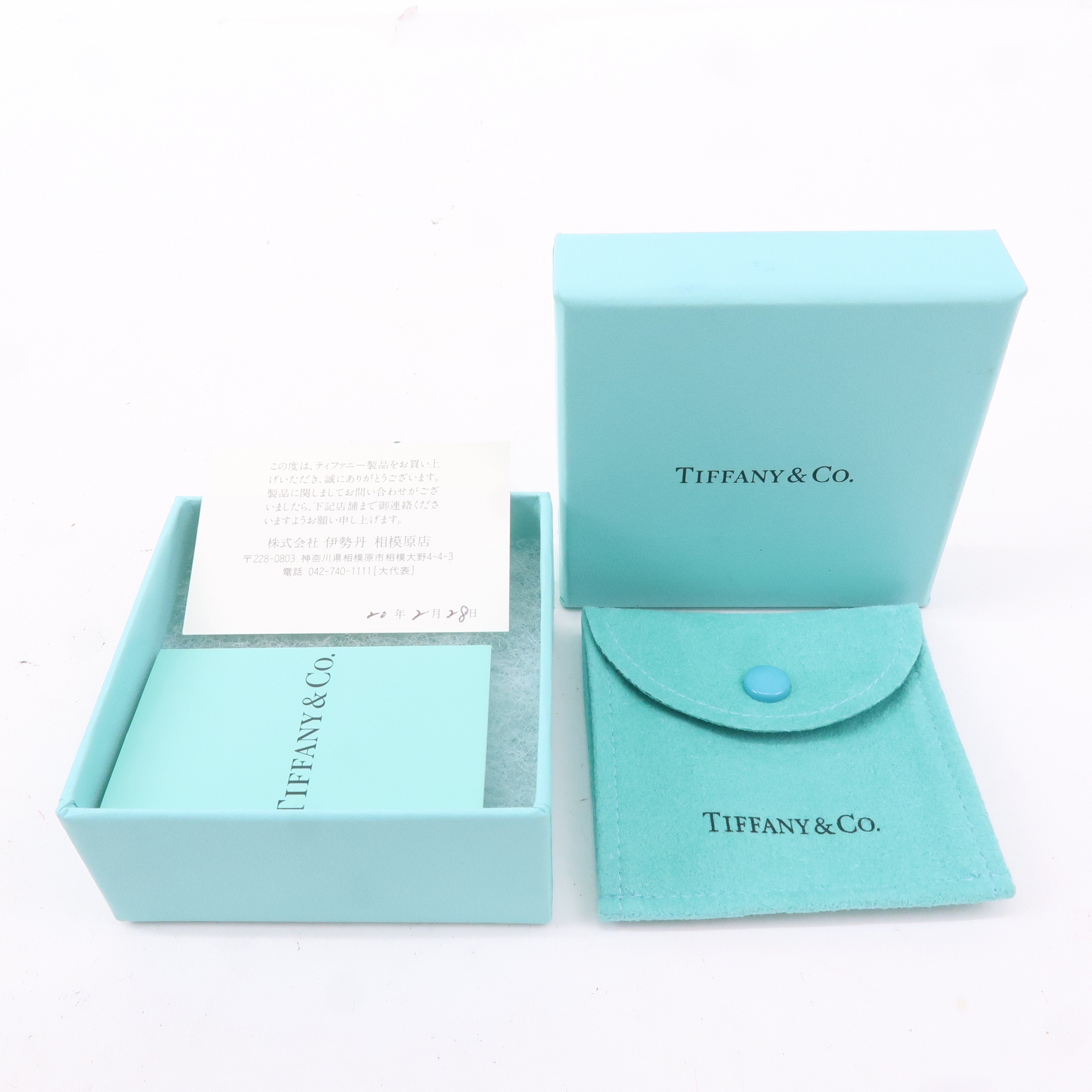 Tiffany&Co. Set of 10 Jewelry Box Dust Bag Tiffany Blue