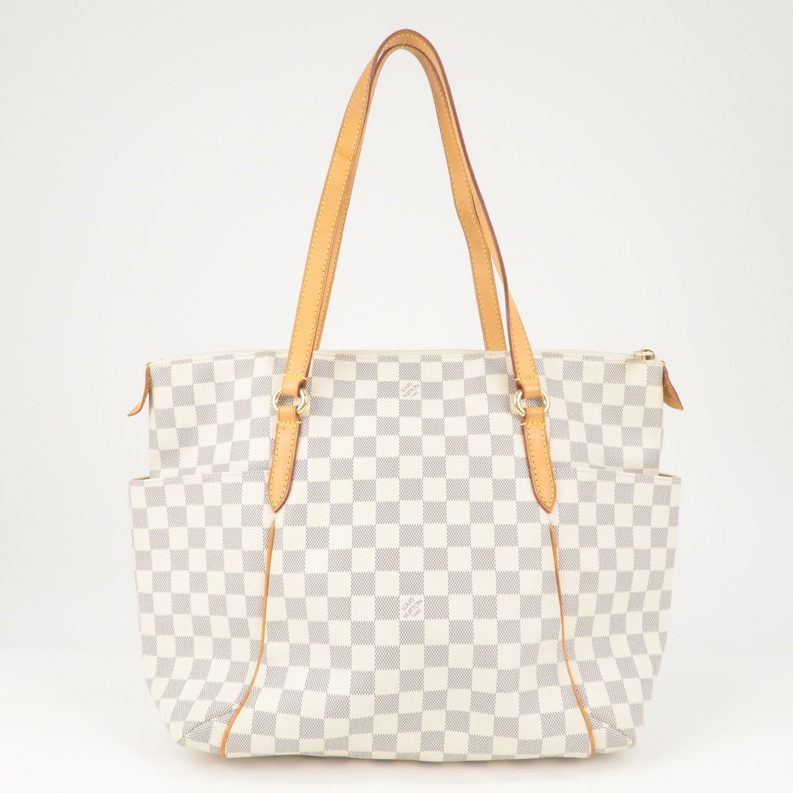 Louis Vuitton Totally MM Damier Azur Shoulder Bag Women