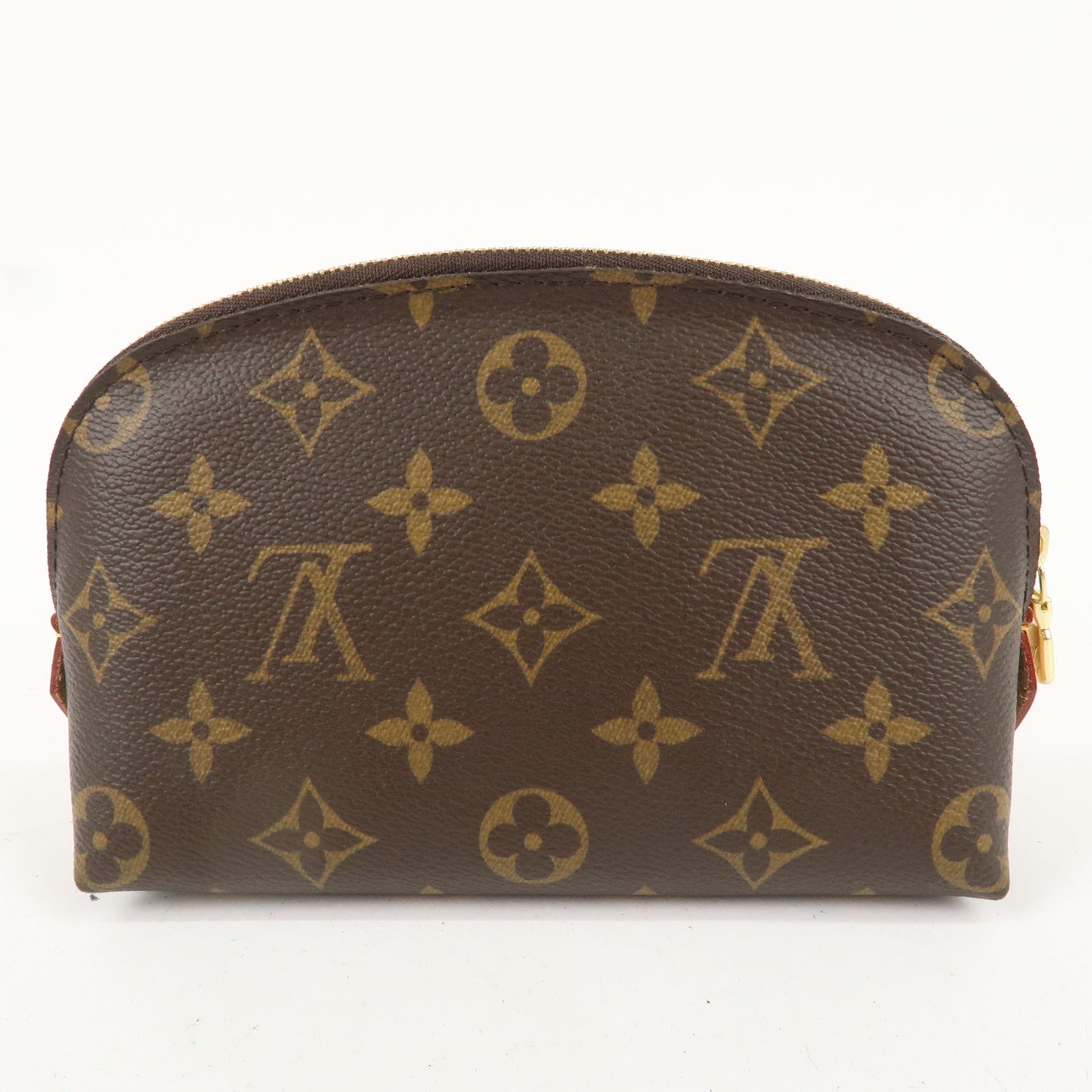 Louis Vuitton Monogram Pochette Cosmetic Pouch Brown M47515