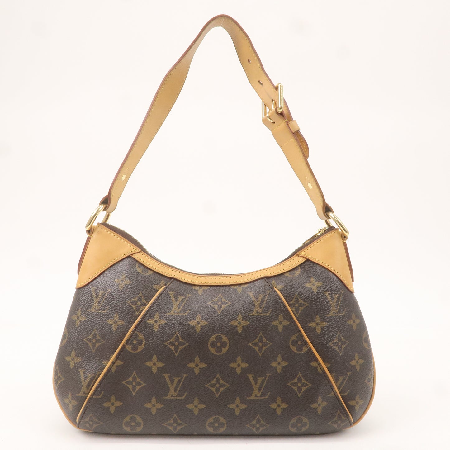 Louis Vuitton Monogram Thames PM Shoulder Bag Brown M56384