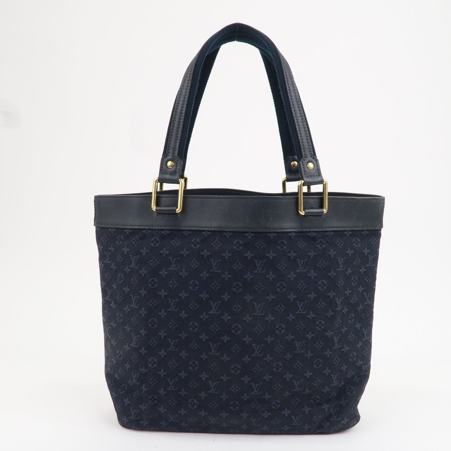 Louis Vuitton Monogram Mini Lucille GM Tote Bag Blue M92679