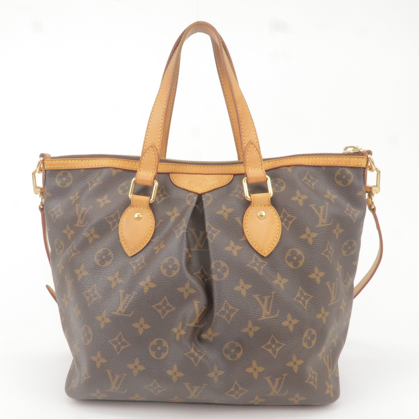 Louis Vuitton Palermo Leather Handbag