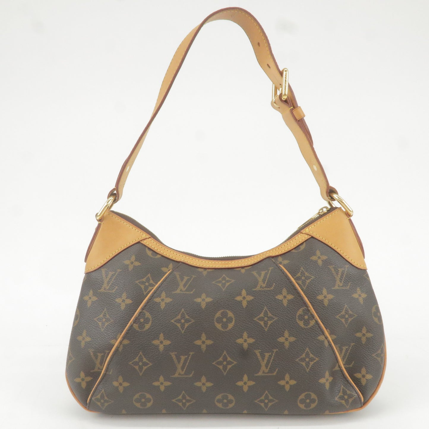 LOUIS VUITTON Monogram Thames PM Shoulder Bag M56384 LV Auth 40169