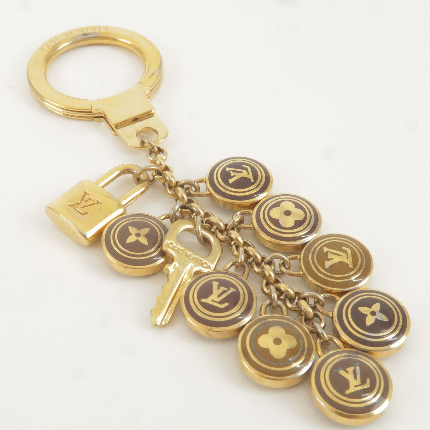 Louis Vuitton Pastilles Chains Key Ring Louis Vuitton