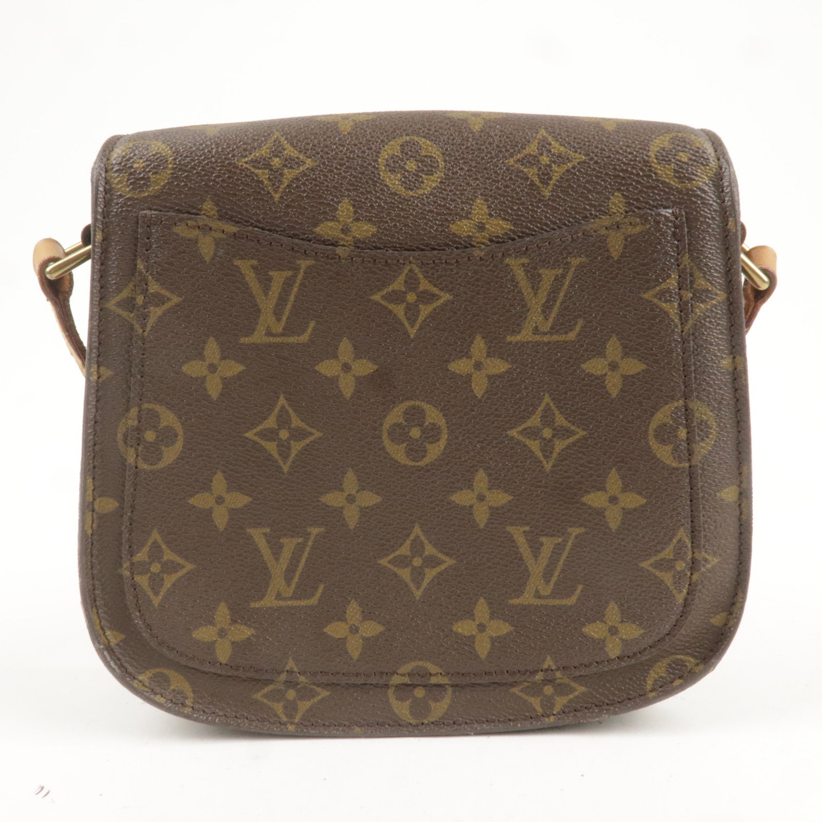 LOUIS VUITTON Monogram Bebe Saint Cloud Shoulder Bag M51245 LV