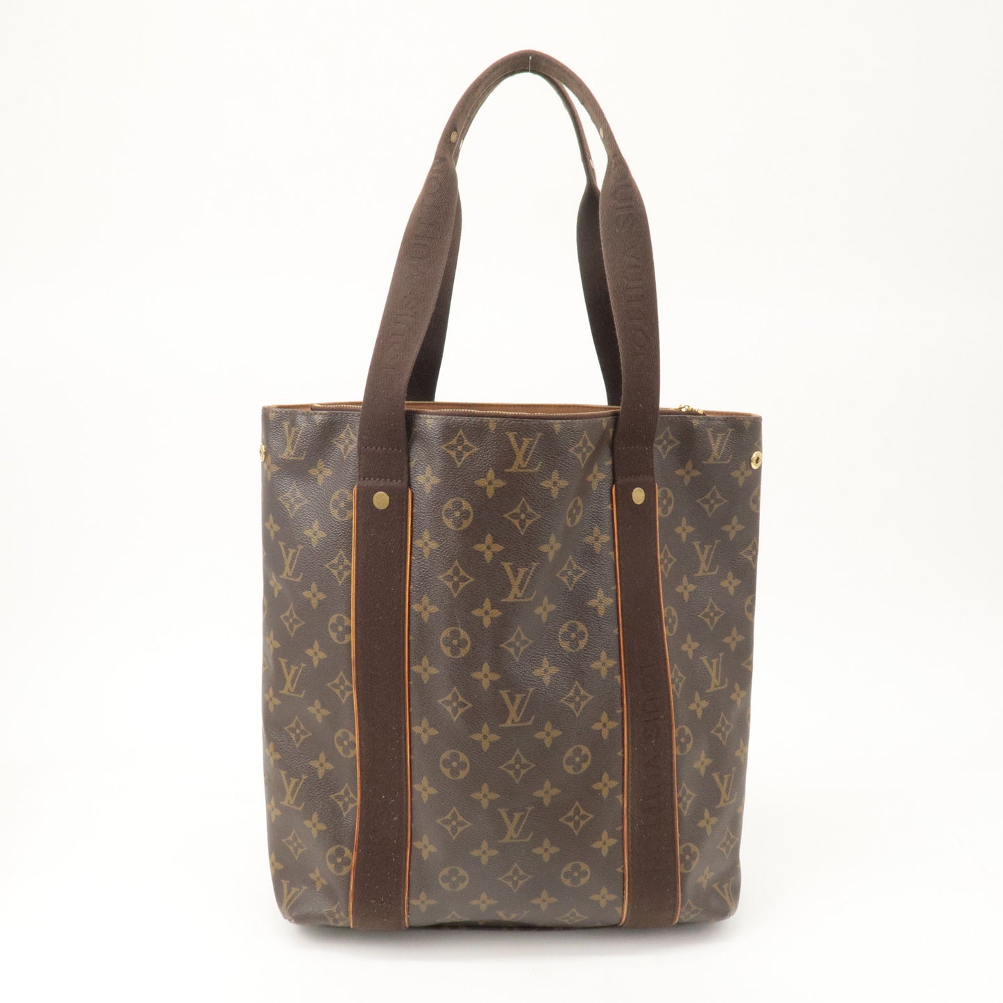 Louis Vuitton Monogram Cabas Beaubourg Tote Bag Brown M53013