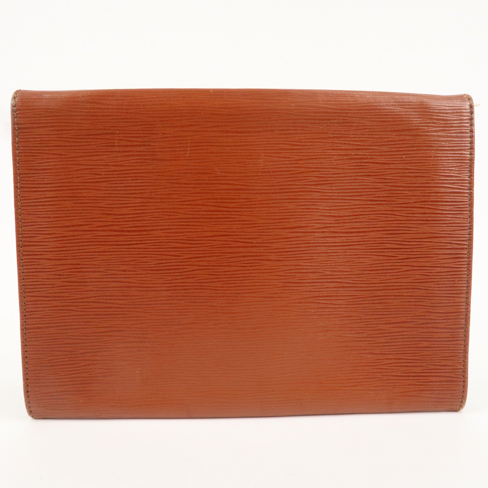 Louis Vuitton Epi Iena 28 Clutch Bag Kenya Brown 881VI