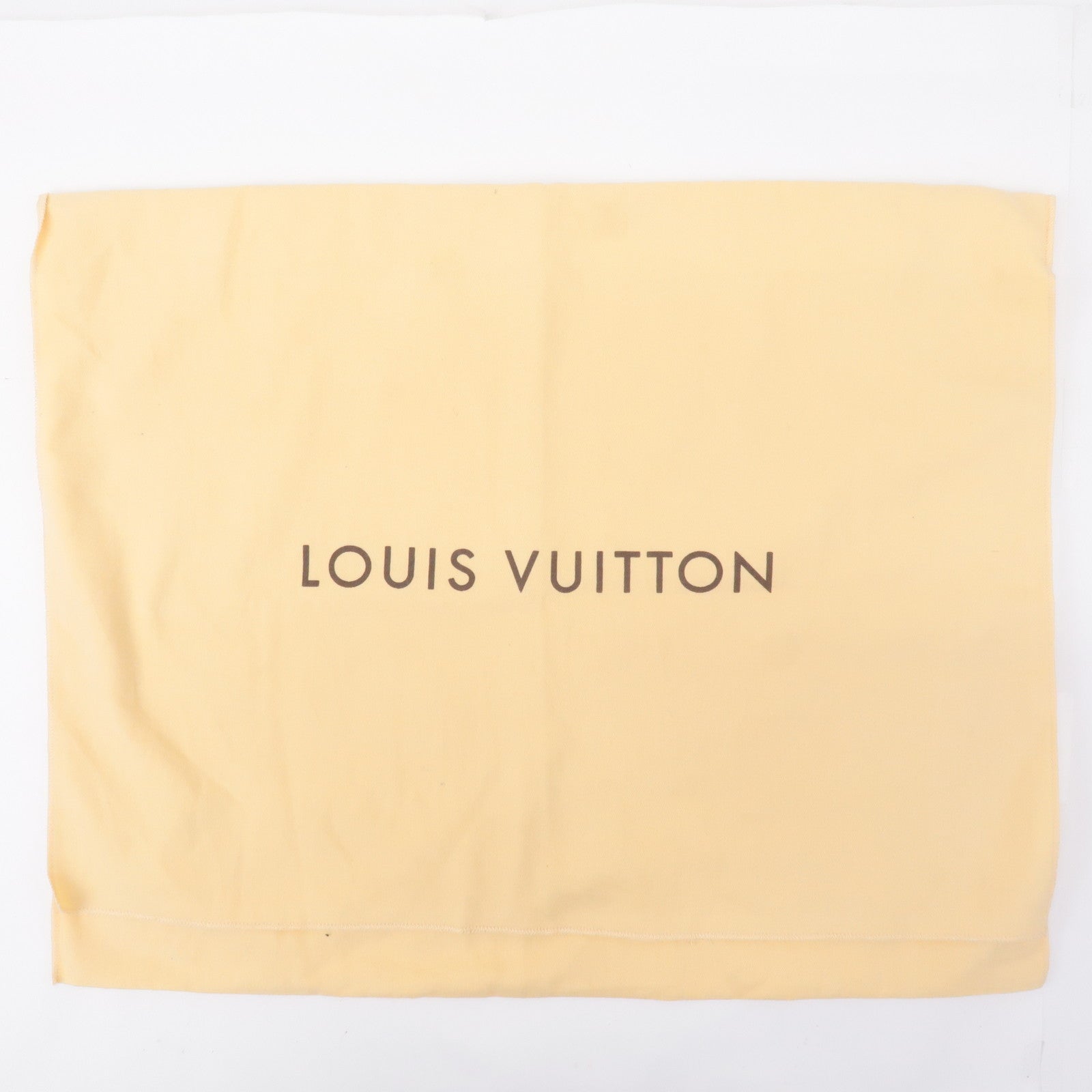 Louis Vuitton Set of 10 Dust Bag Flap Style Beige