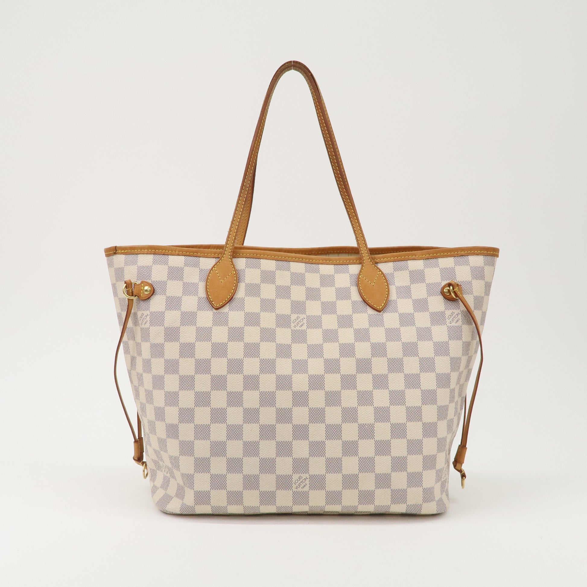 LOUIS VUITTON Damier Azur Neverfull MM 518371