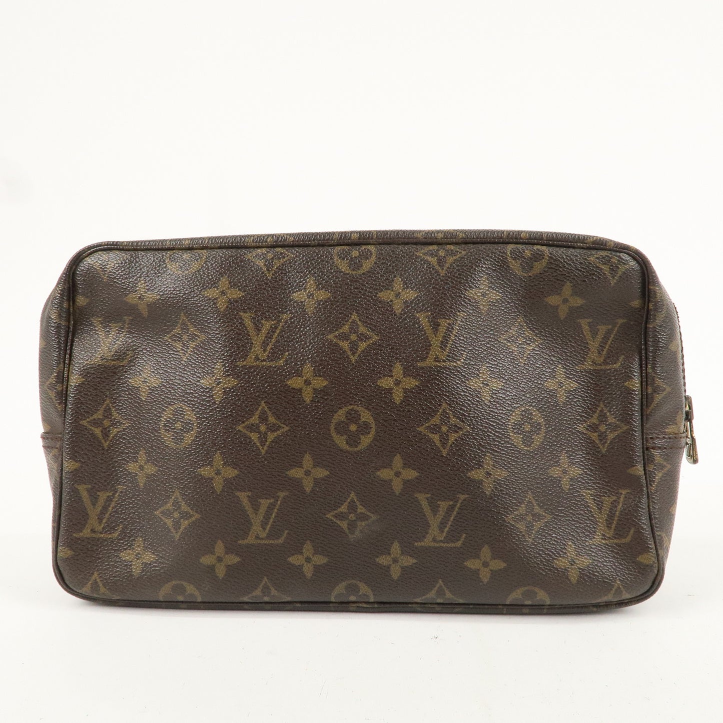 Louis Vuitton Monogram Trousse Toilette 28 Pouch Brown M47522