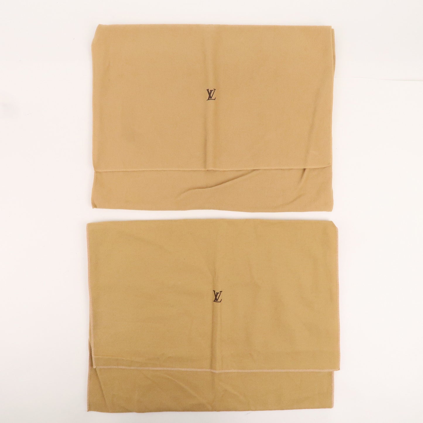 Louis Vuitton Set of 15 Dust Bag Flap Style Brown