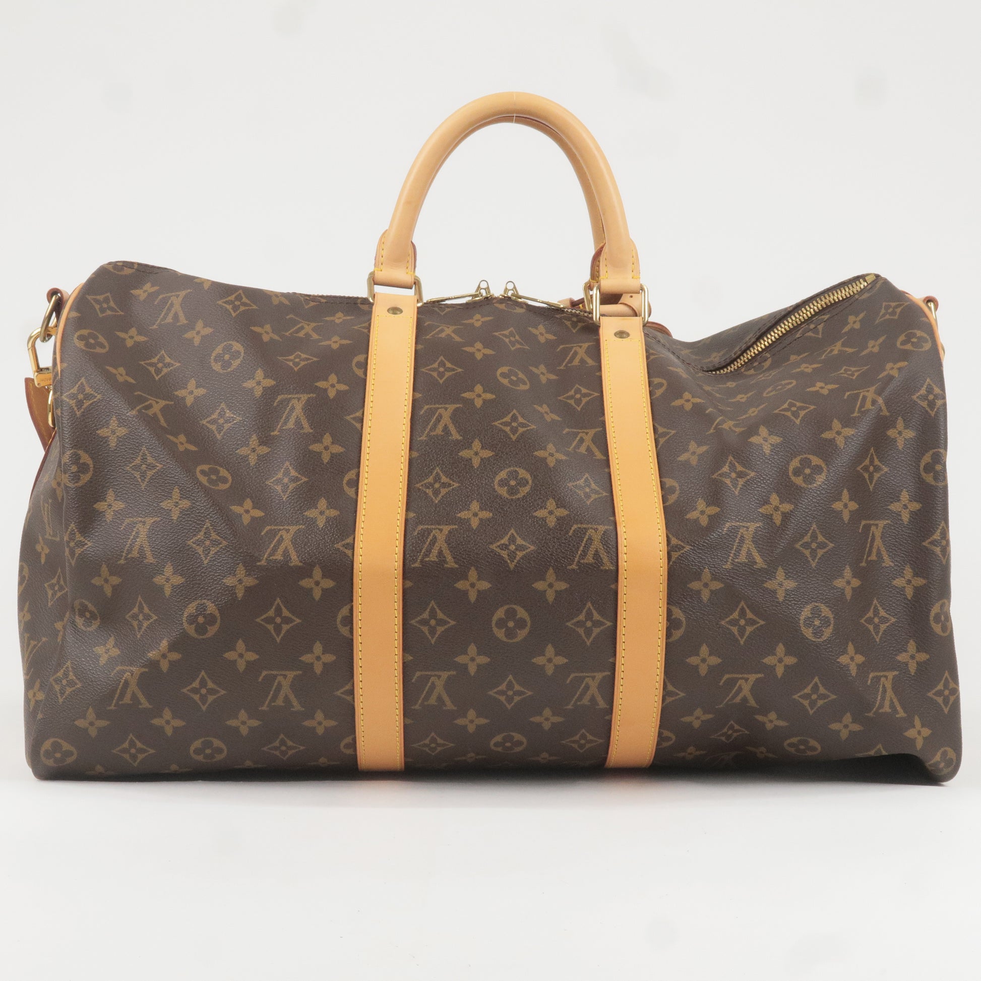 LOUIS VUITTON Boston bag M41416 Keepall 50 Bandouliere Monogram