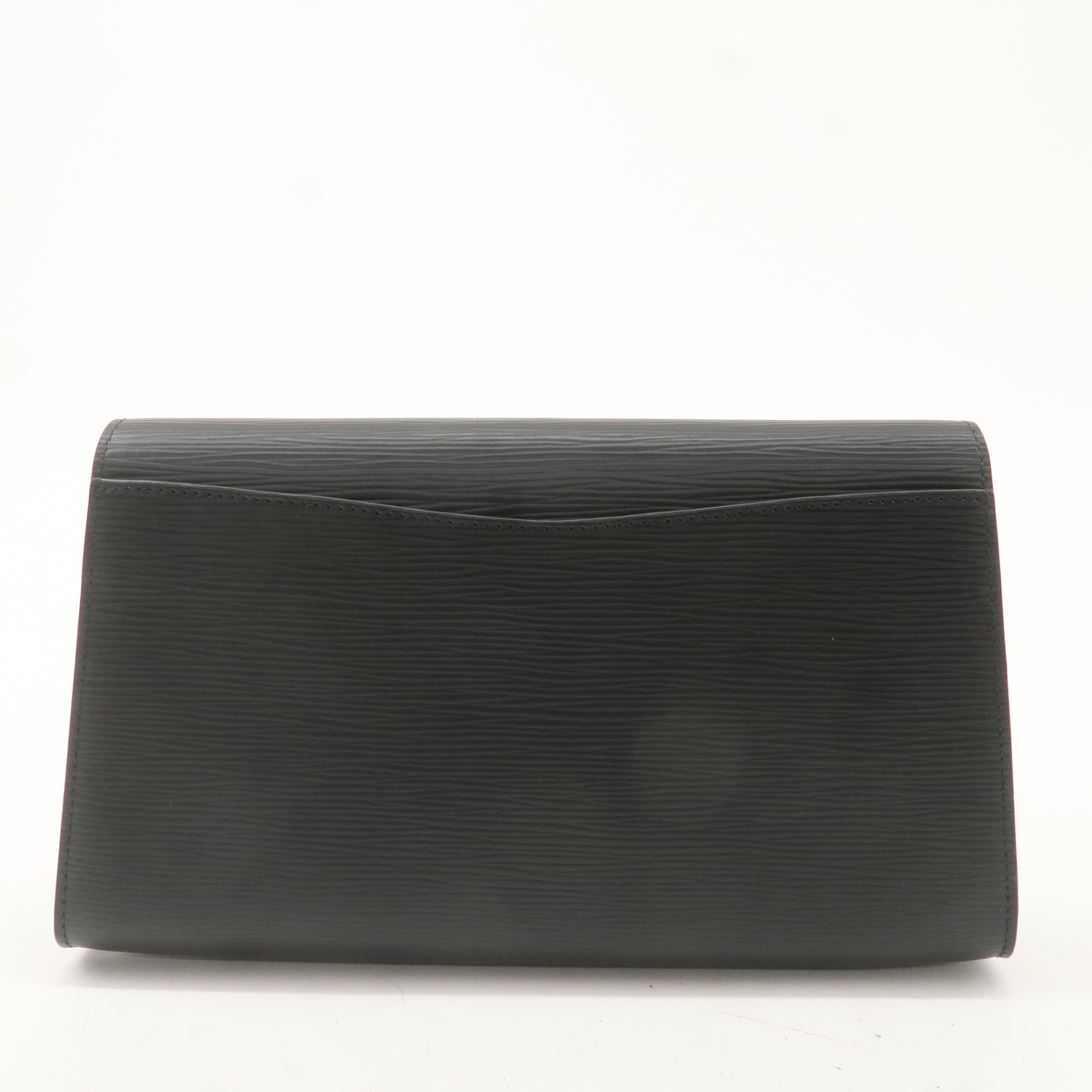 Louis Vuitton Epi Arts Deco Clutch Bag Purse Noir M52632