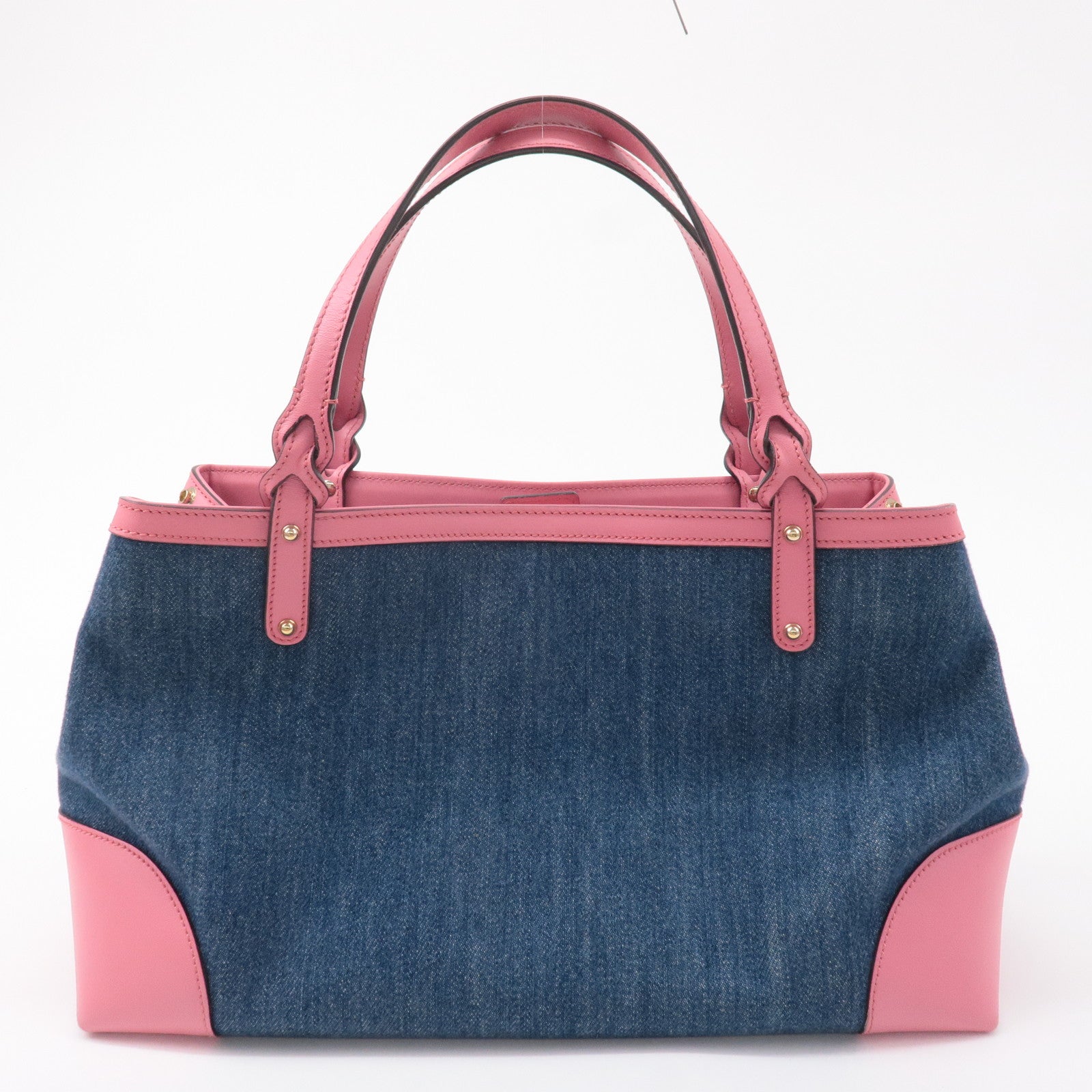 Gucci pink discount and blue bag