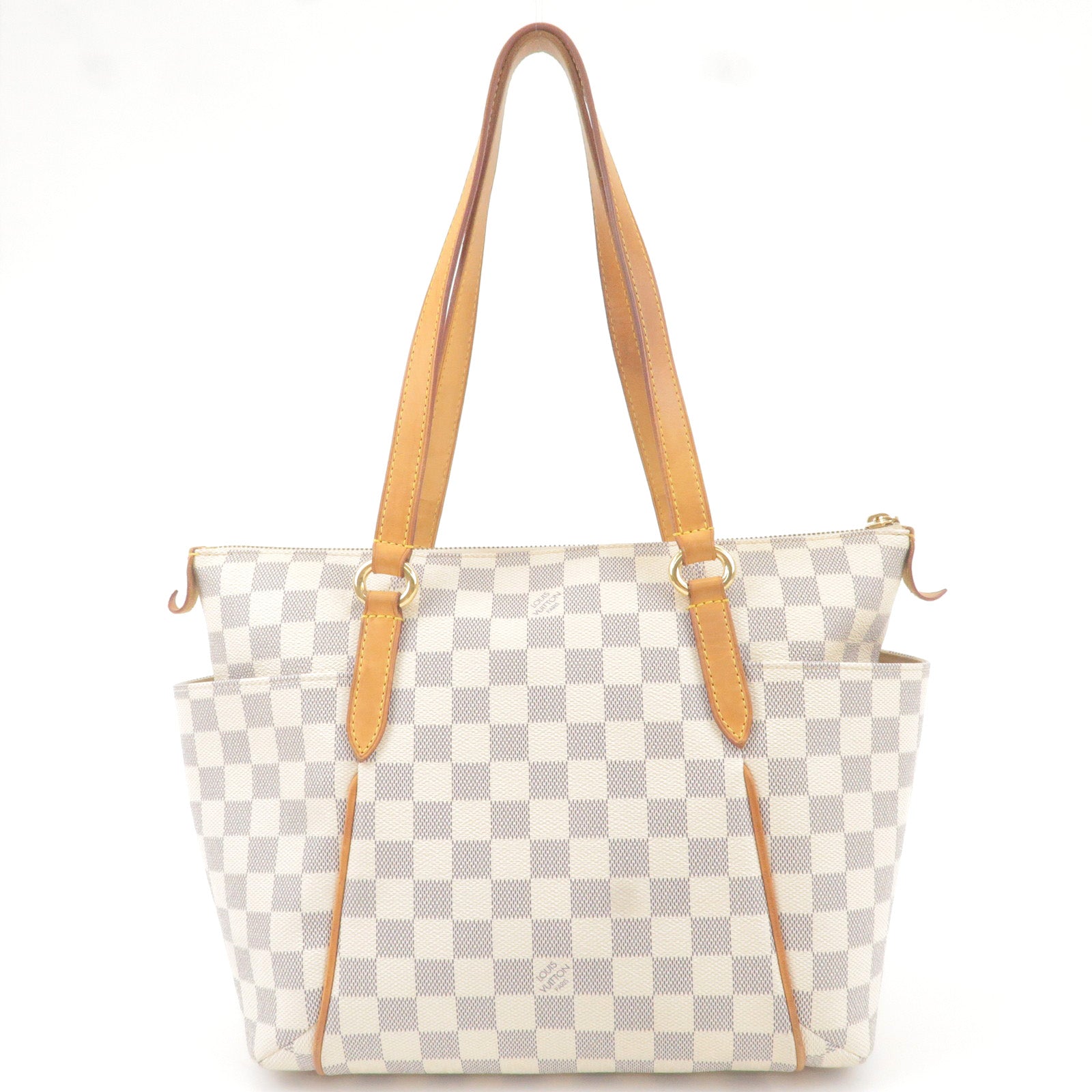 Louis Vuitton 1999 pre-owned Keepall 55 holdall bag, White Louis Vuitton  Damier Azur Neverfull MM Tote Bag