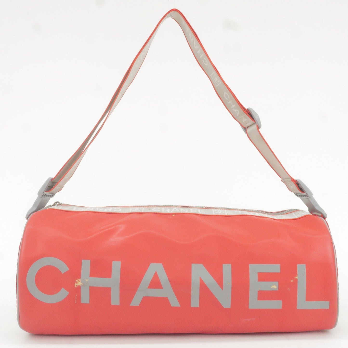 CHANEL-Sport-Line-Rubber-Nylon-Shoulder-Bag-Red-A28561 – dct-ep_vintage  luxury Store