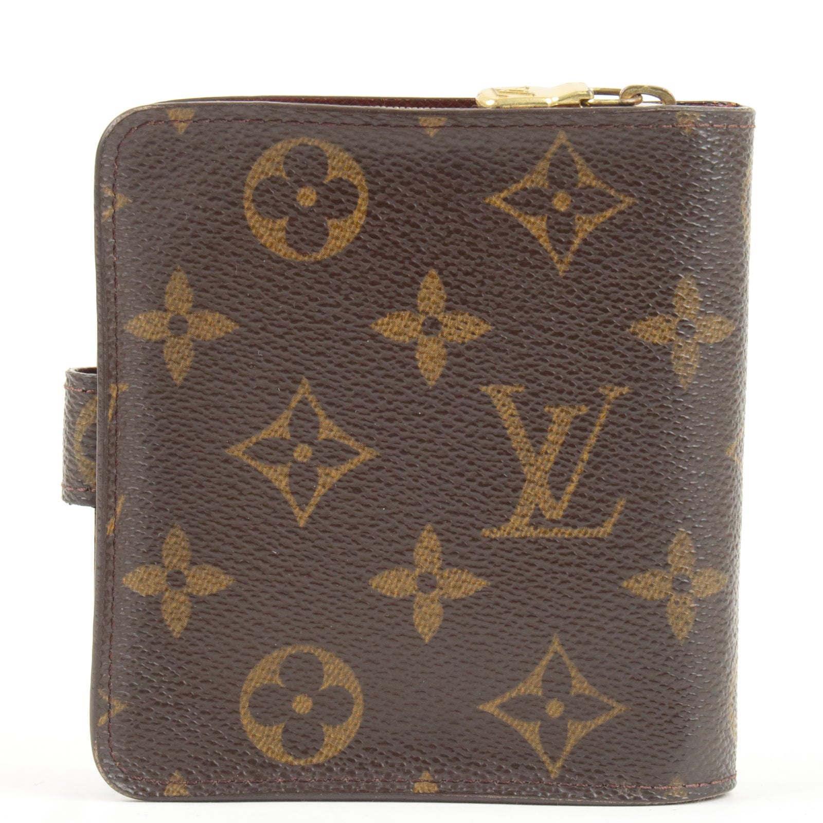 Louis Vuitton Compact Zip Wallet Monogram Canvas