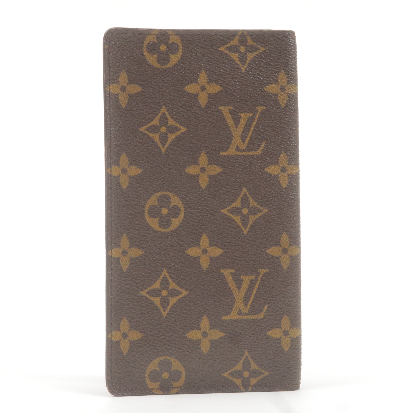 Louis VUITTON - Monogram canvas checkbook holder. Good c…