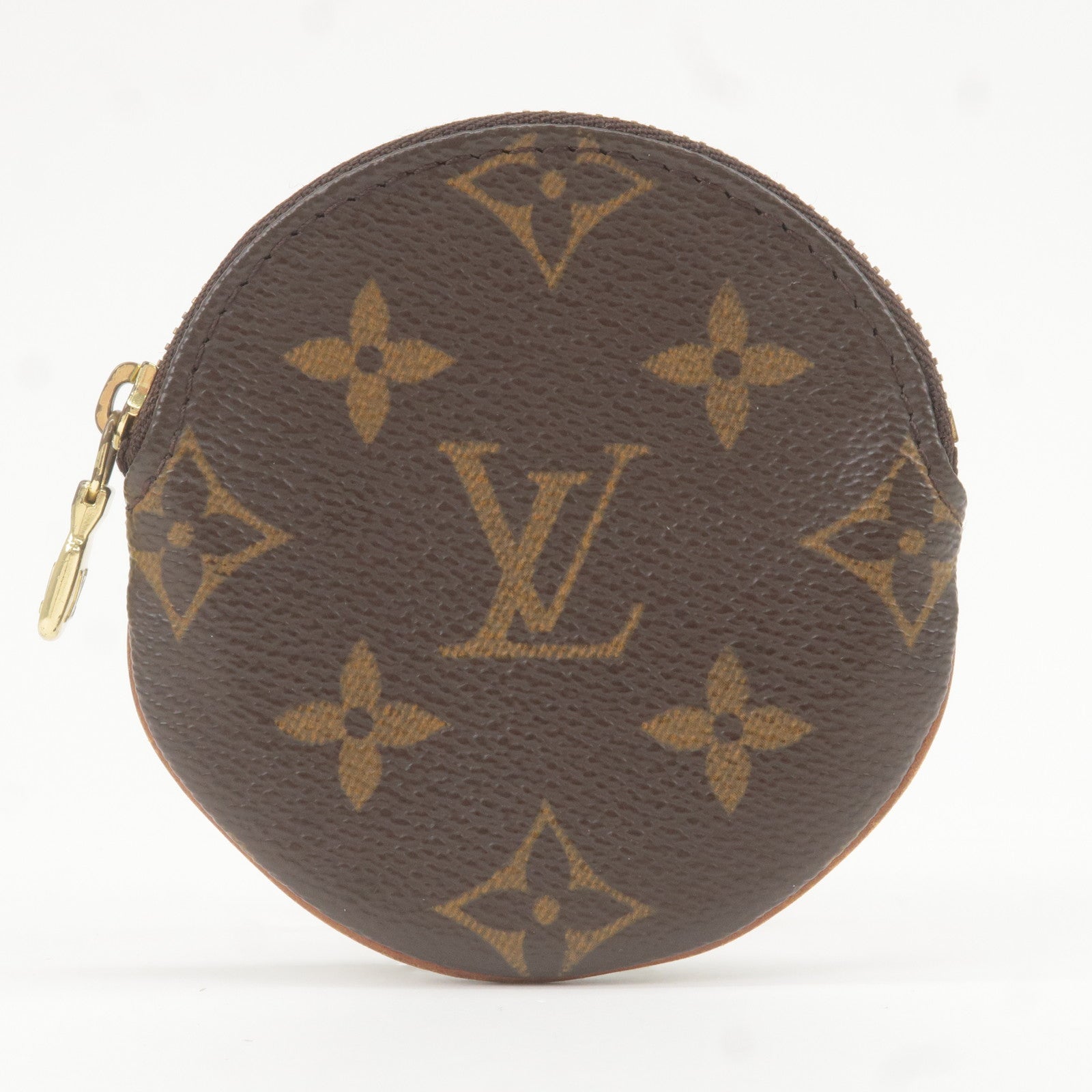 Louis Vuitton Monogram Porte Monnaie Rond Coin Case