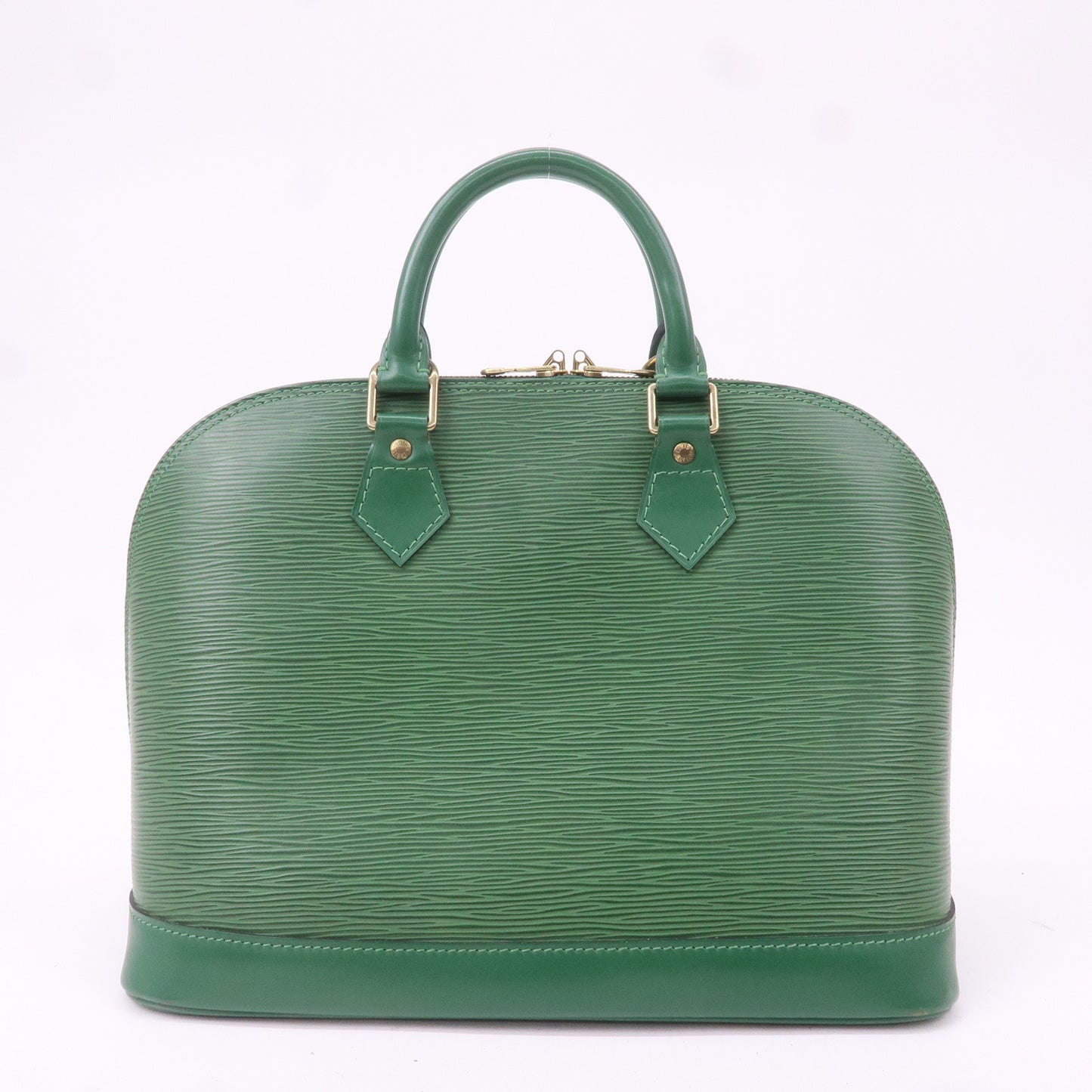 Louis Vuitton Epi Alma Hand Bag Borneo Green M52144