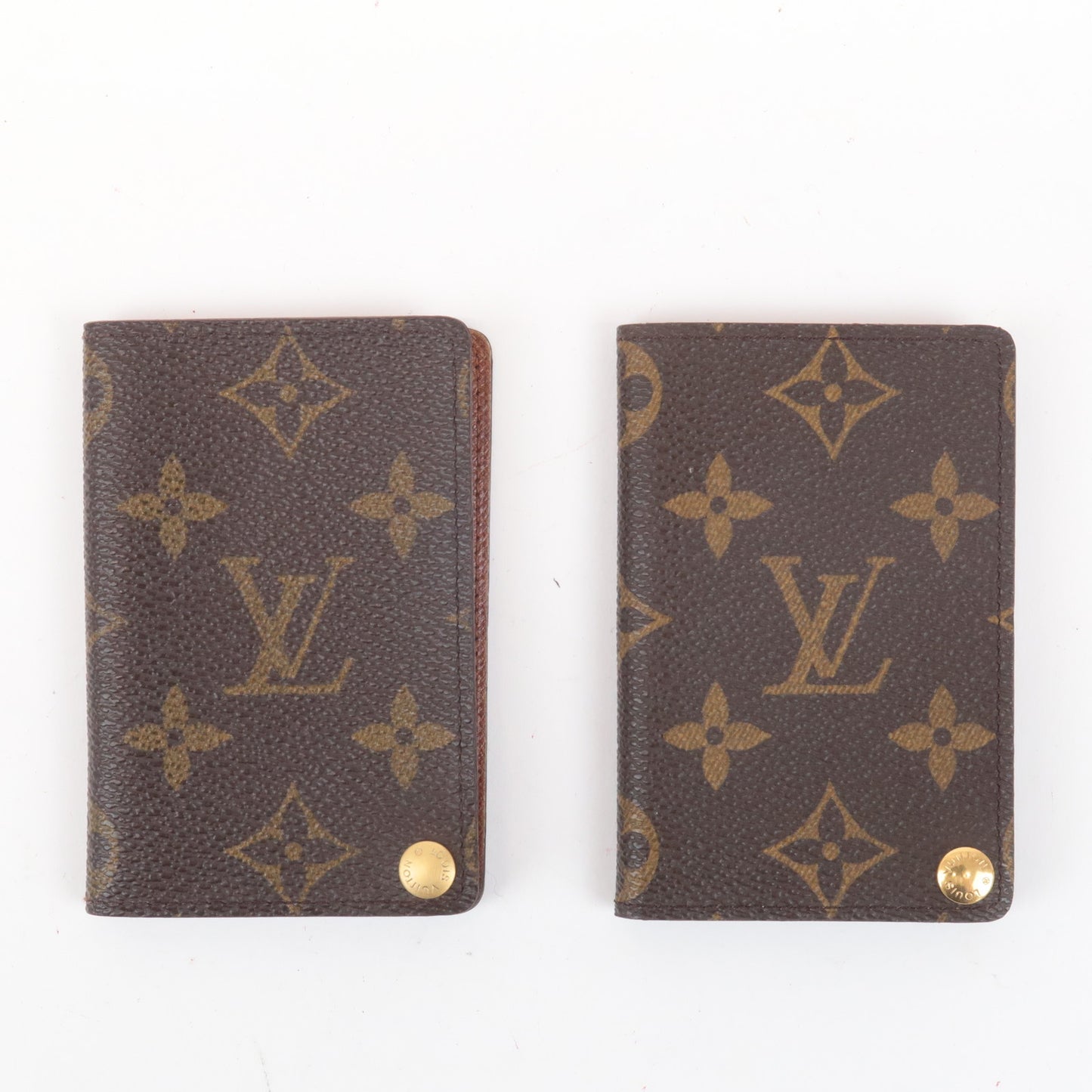 Louis Vuitton Set of 2 Porte Cartes Credit Pression M60937