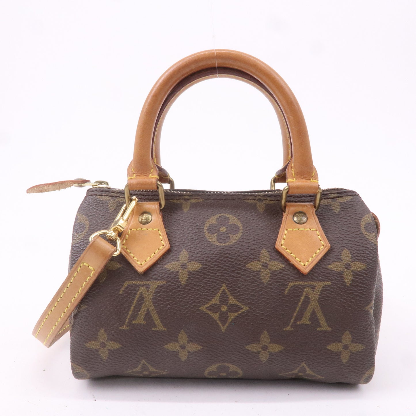 Louis Vuitton Monogram Mini Speedy & Shoulder Strap M41534 J00145