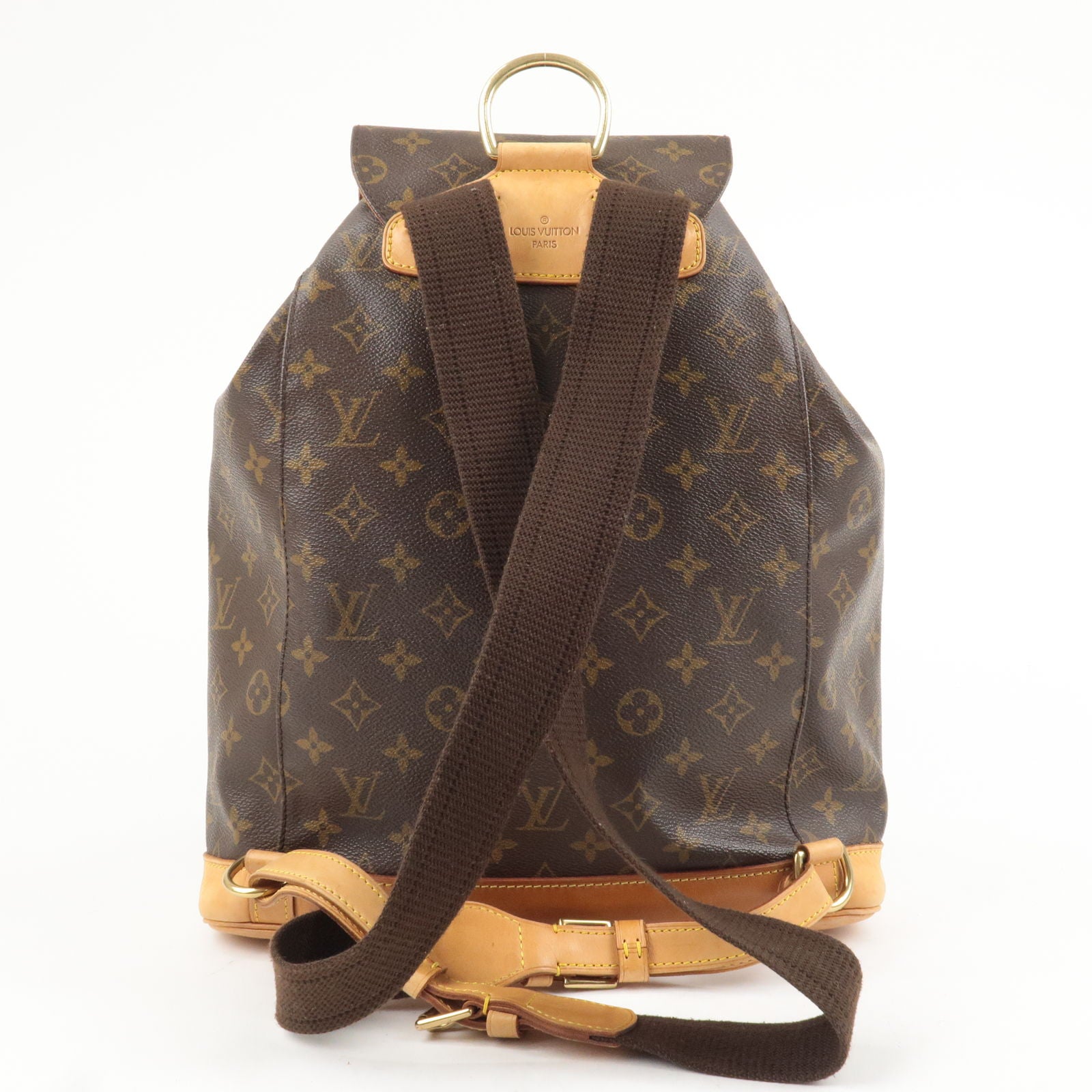 Louis Vuitton Vintage Monogram Montsouris GM Backpack Bag M51135 For Sale  at 1stDibs