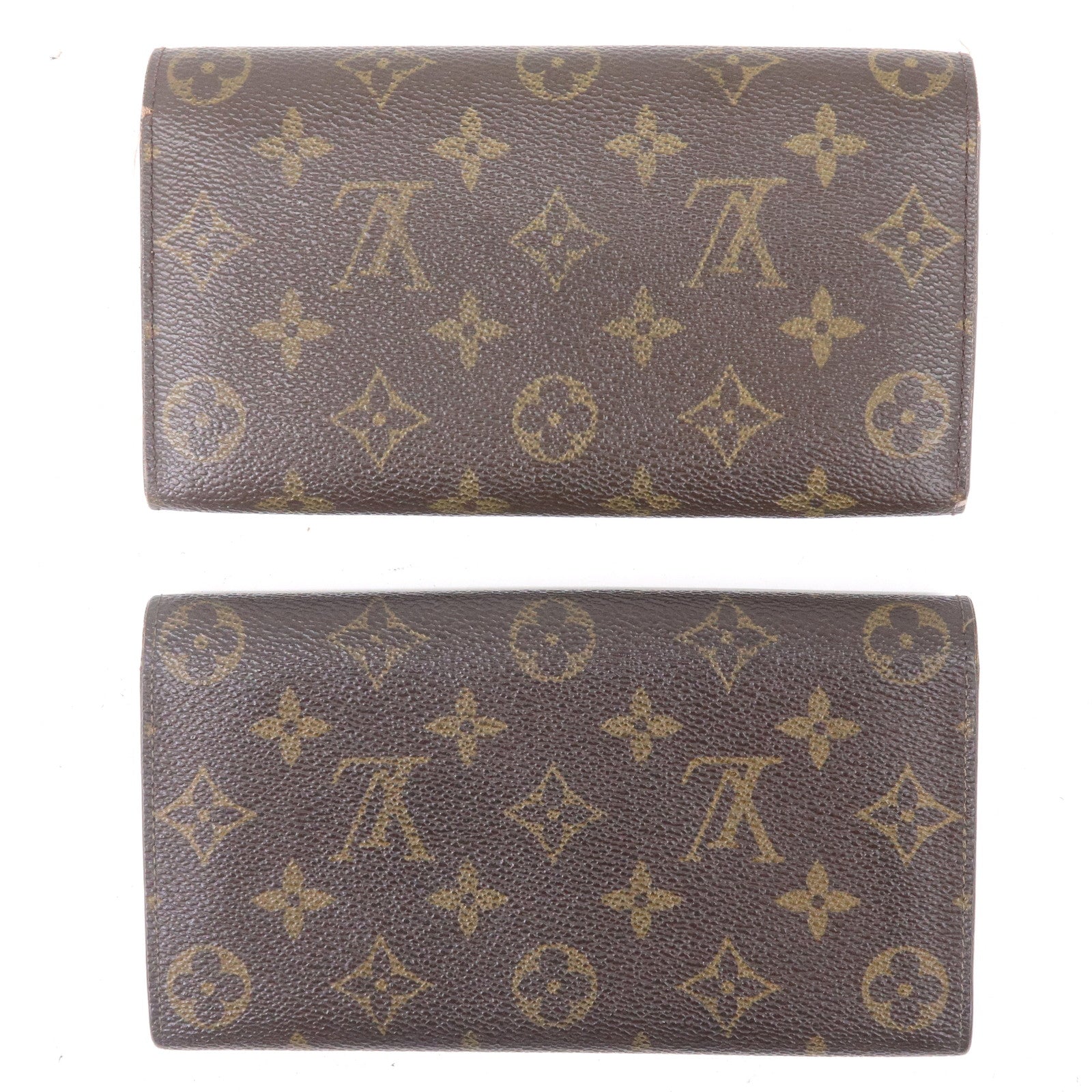 Louis-Vuitton-Set-of-2-Monogram-Long-Wallet-Brown-M61725 – dct