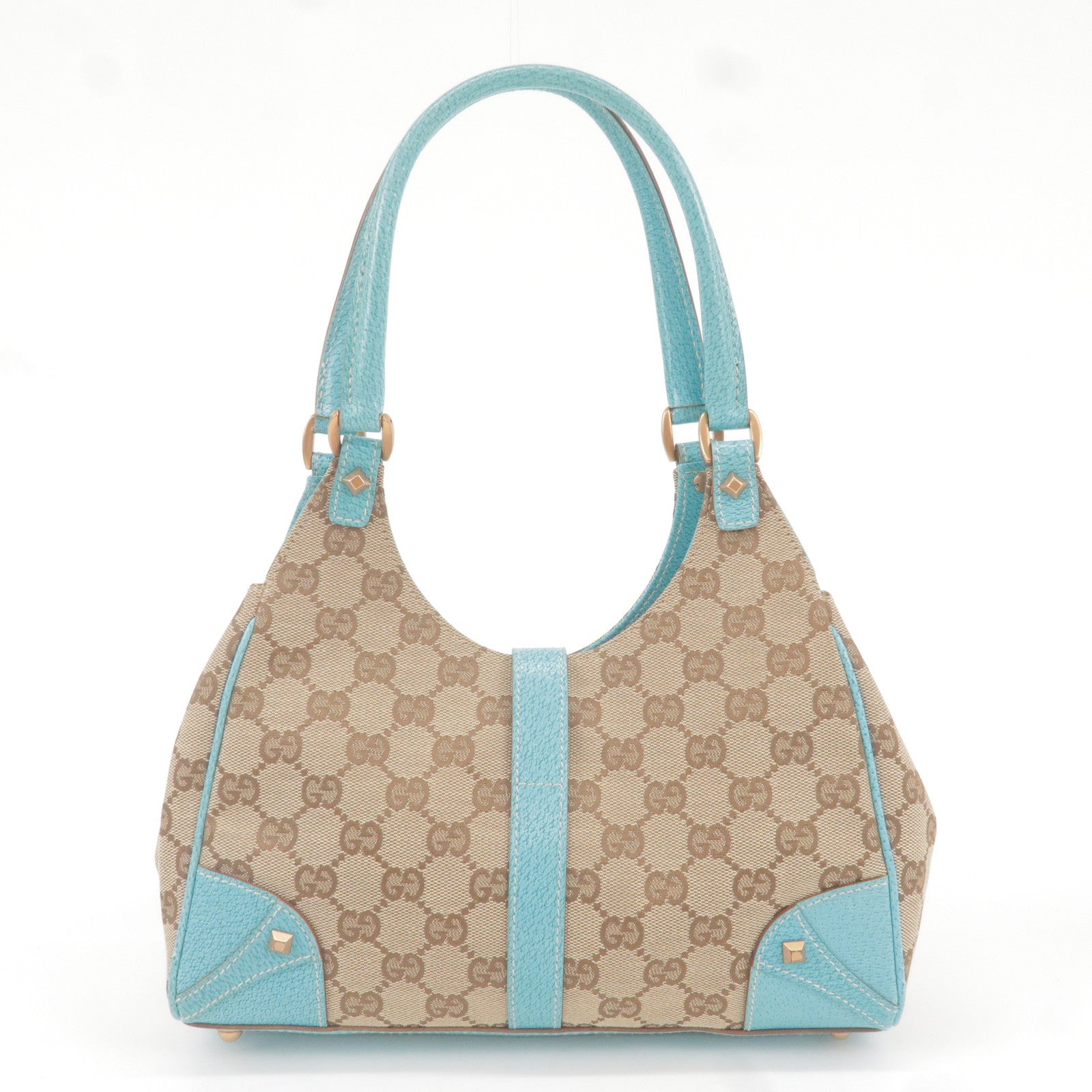 Gucci shoulder bag blue hot sale