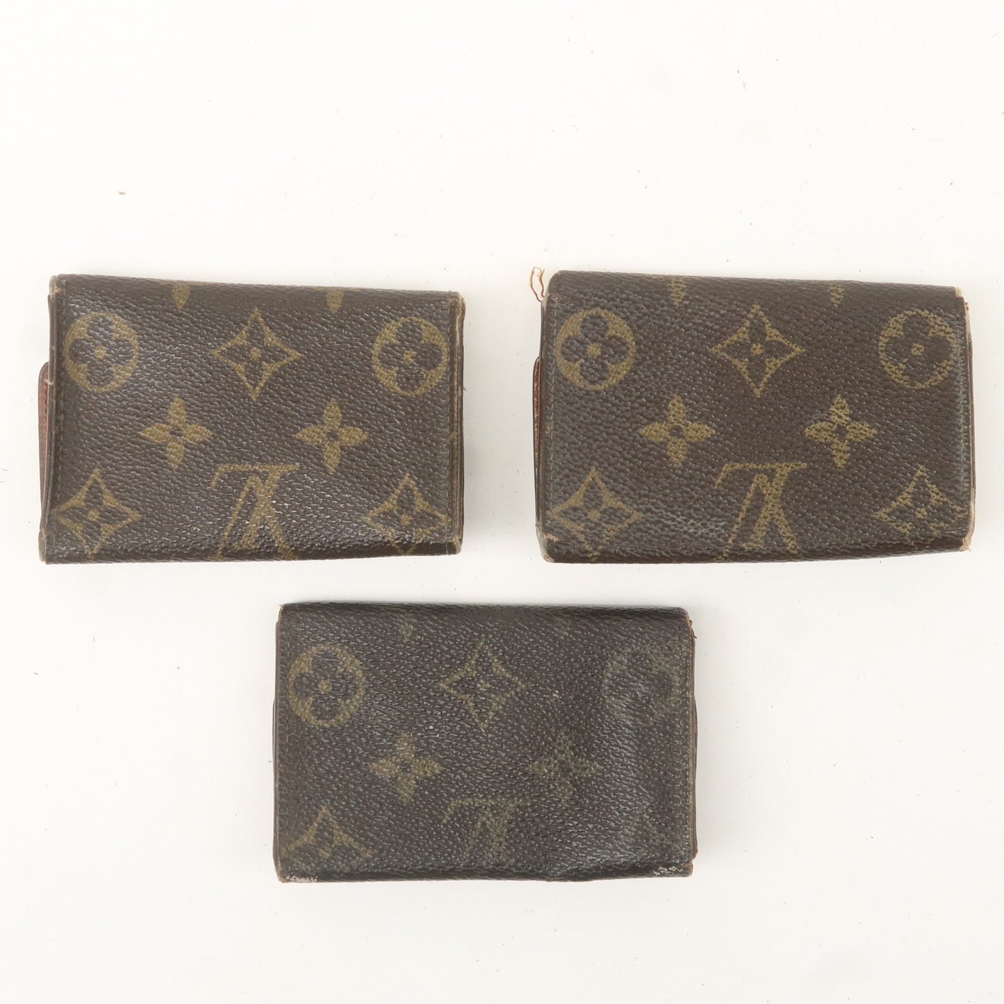 Louis Vuitton Monogram Set of 3 Multicles 6 Key Case M62630