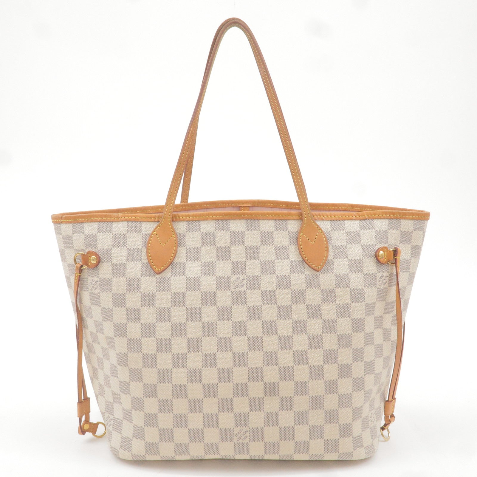 Louis Vuitton Neverfull Rose Interior Painted