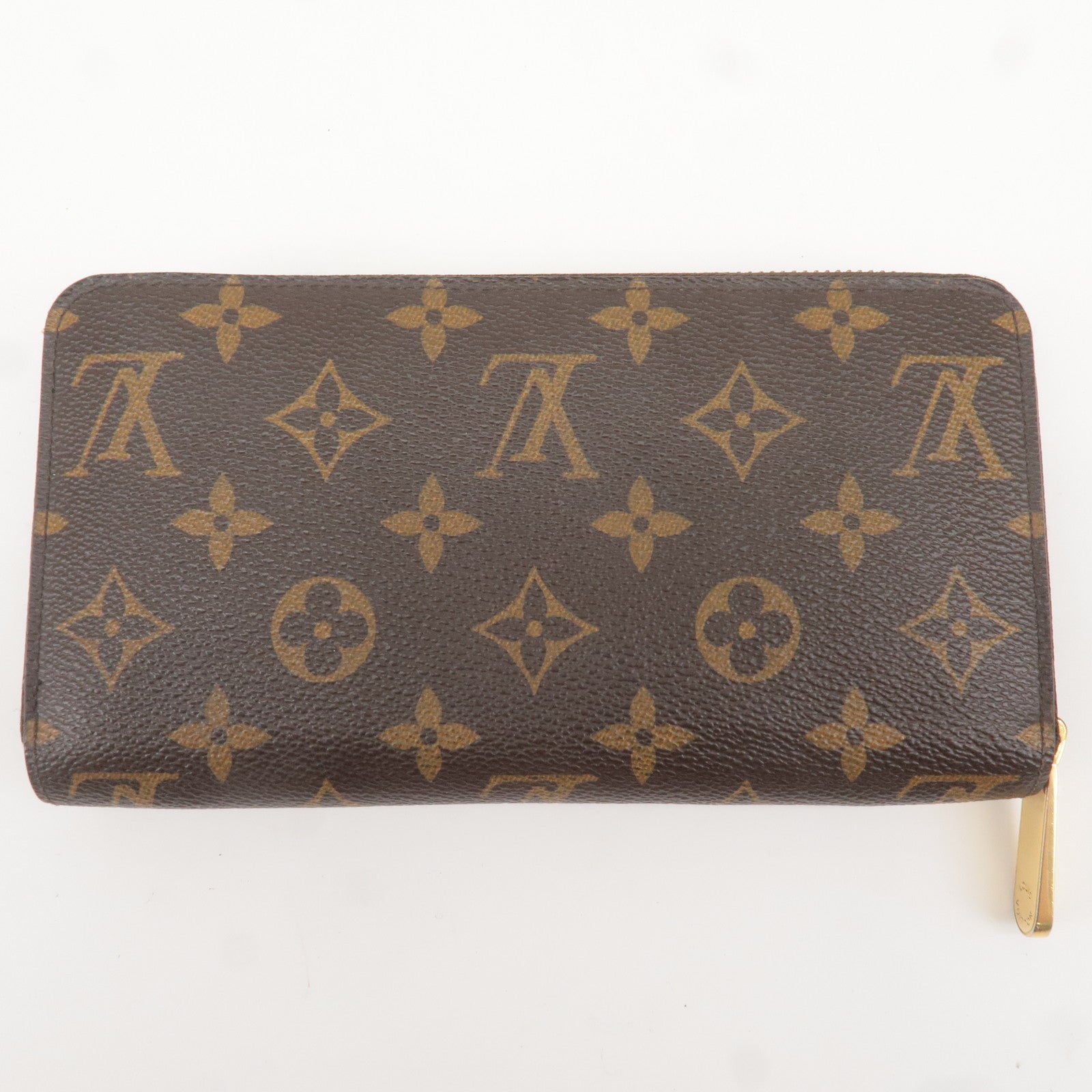 LOUIS VUITTON purse M60017 Zippy wallet Monogram canvas Brown