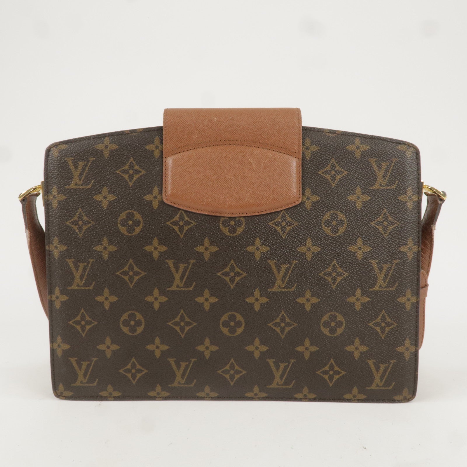 Louis Vuitton Courcelles M51375 Monogram Canvas Shoulder Crossbody Bag  Brown