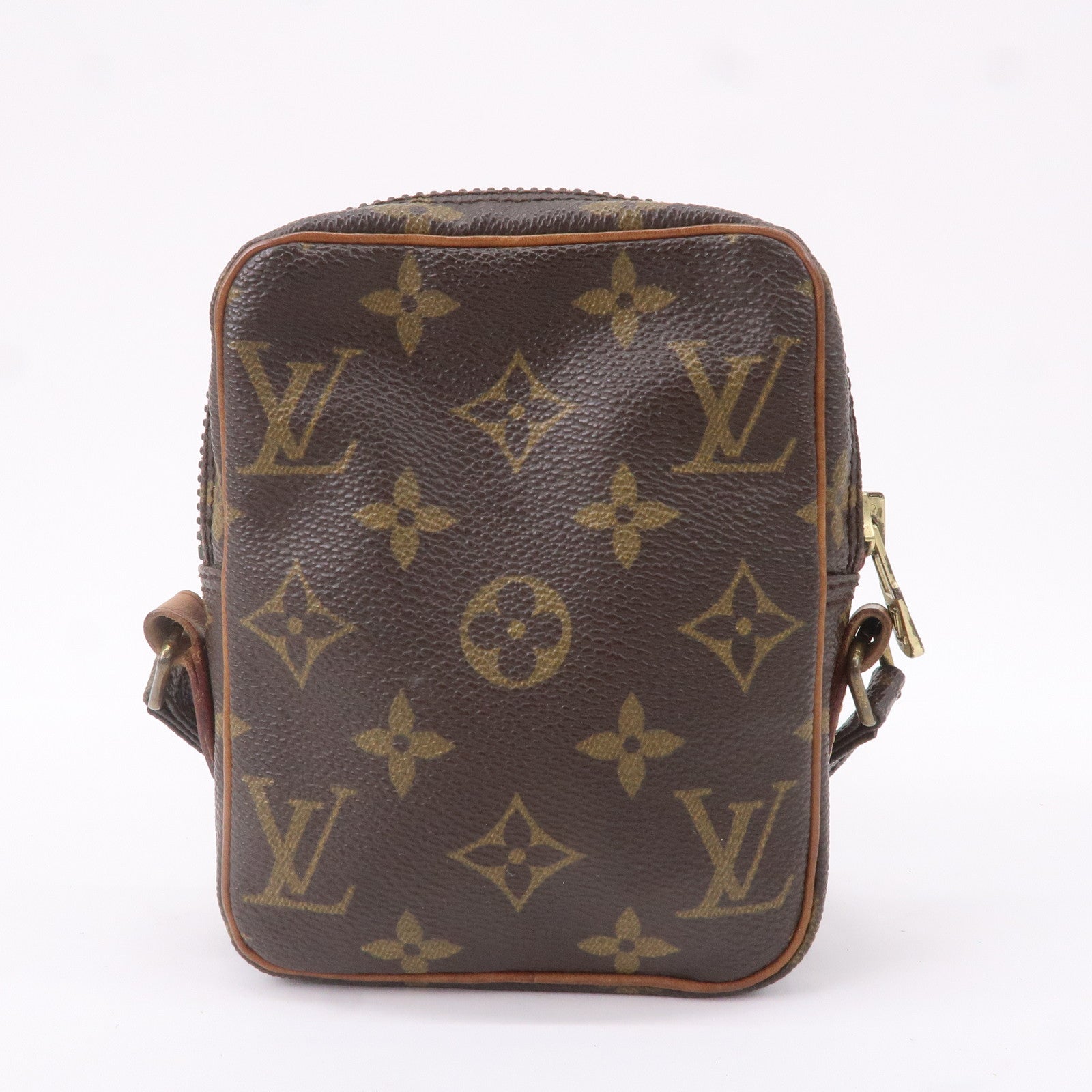LOUIS VUITTON Mini Danube Shoulder Bag Monogram Leather BN France M45268  65YB724