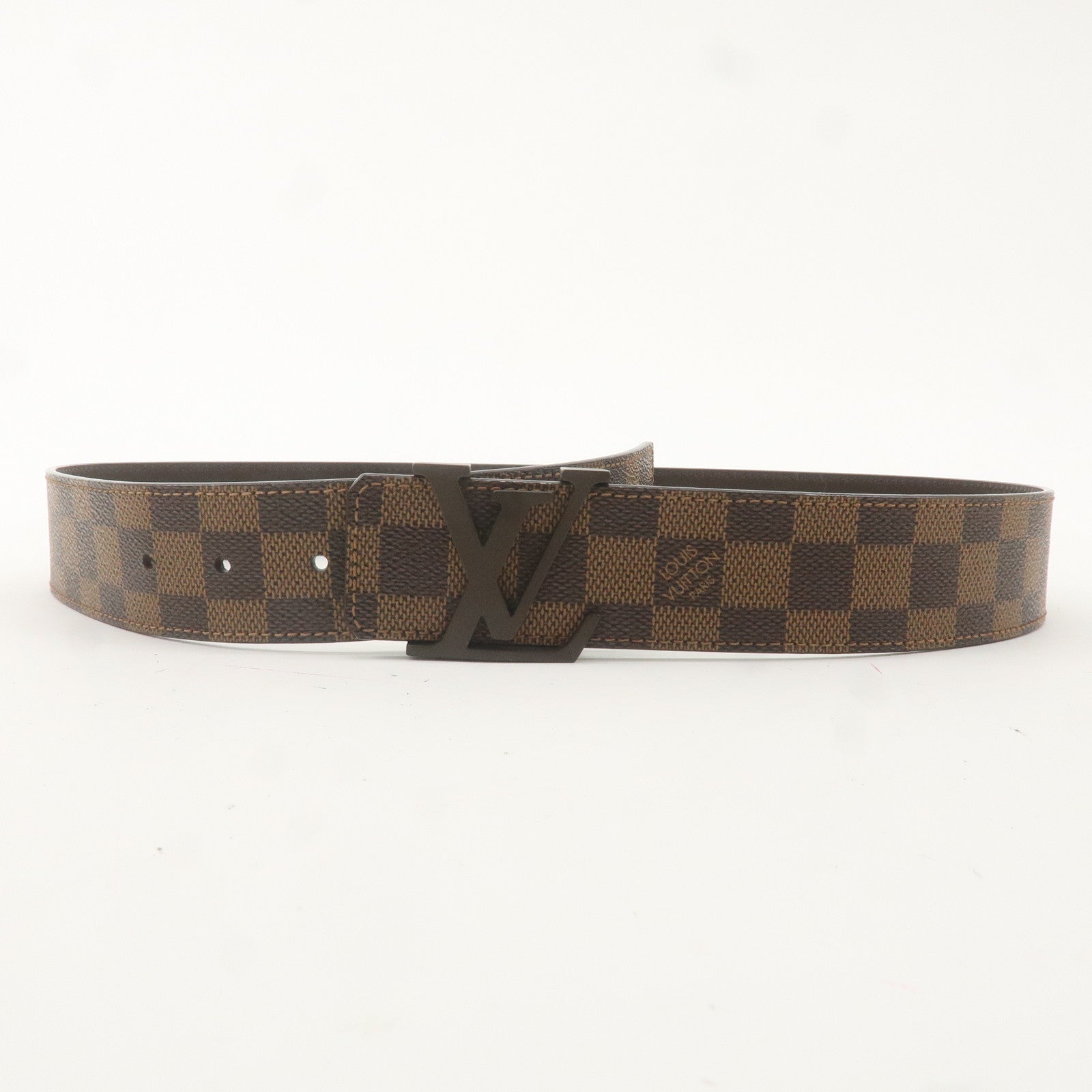 Louis Vuitton Damier Saint Tulle LV Initial Belt 85/34 M9807